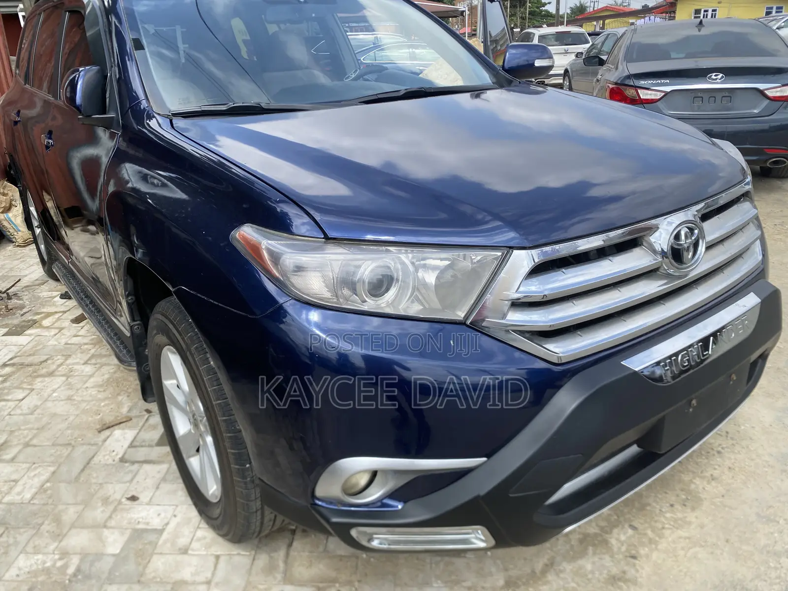 Toyota Highlander 3.5L 4WD 2013 Blue