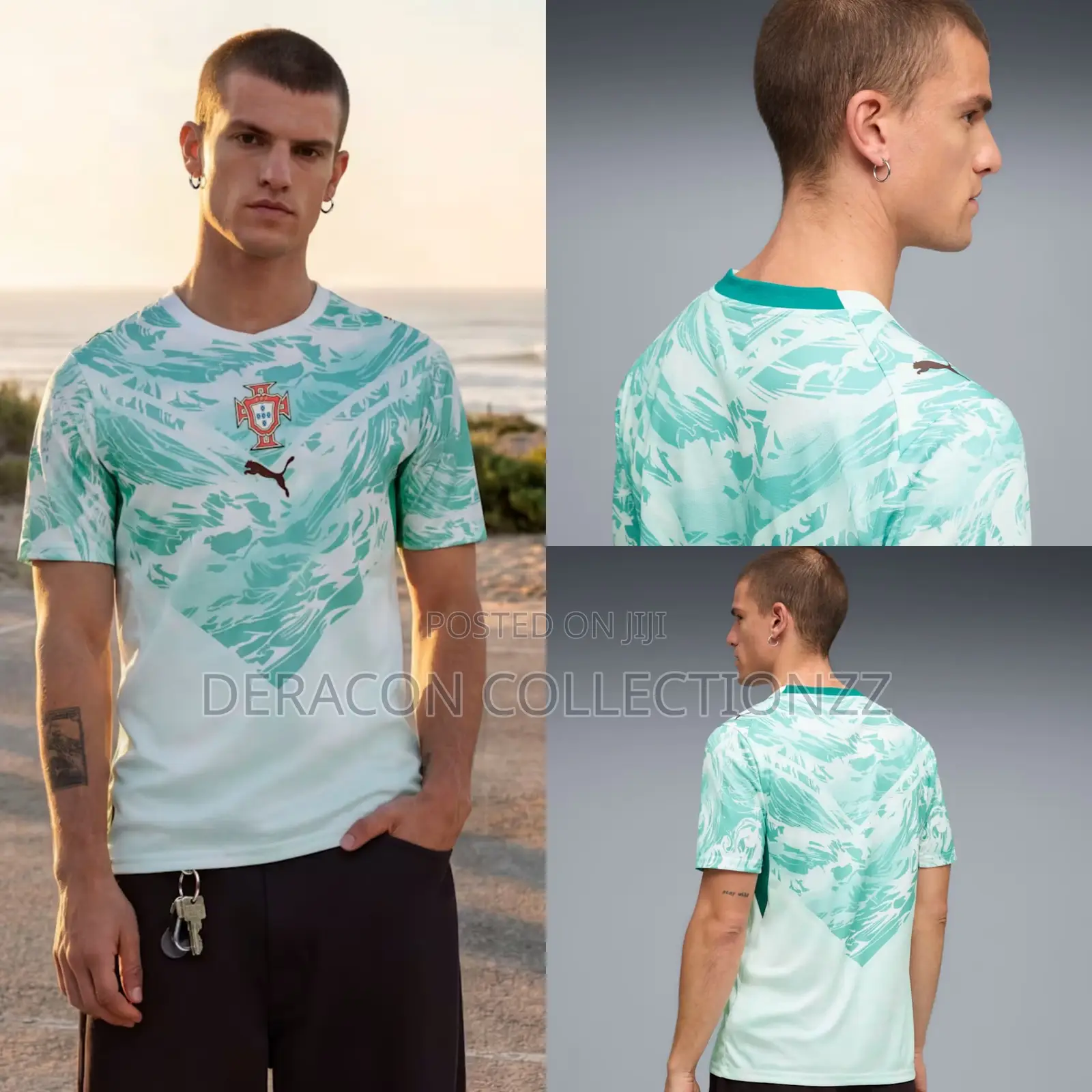 2016 Portugal Home and Away FIFA World Cup Jersey
