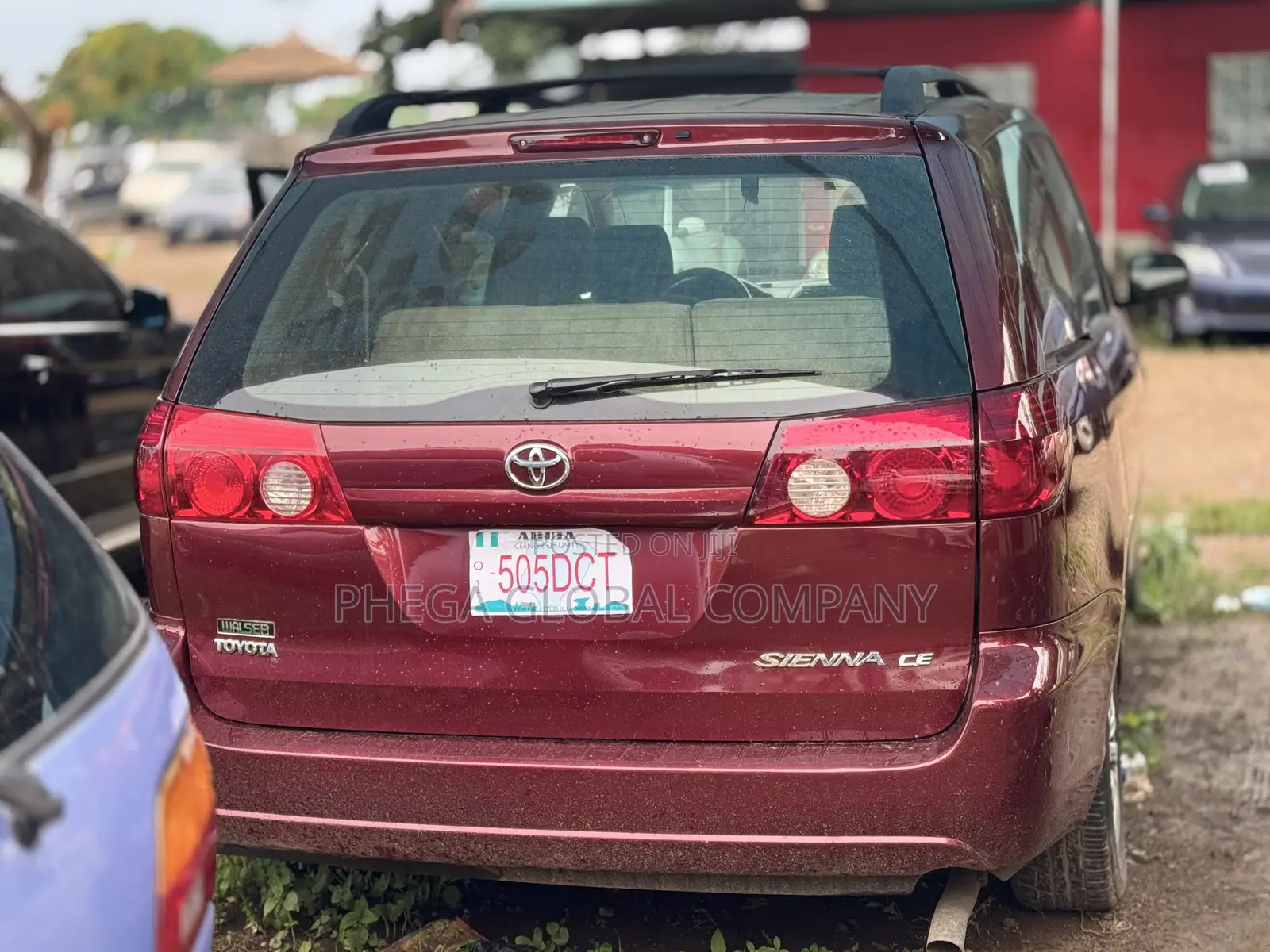 Toyota Sienna CE AWD 2007 Red