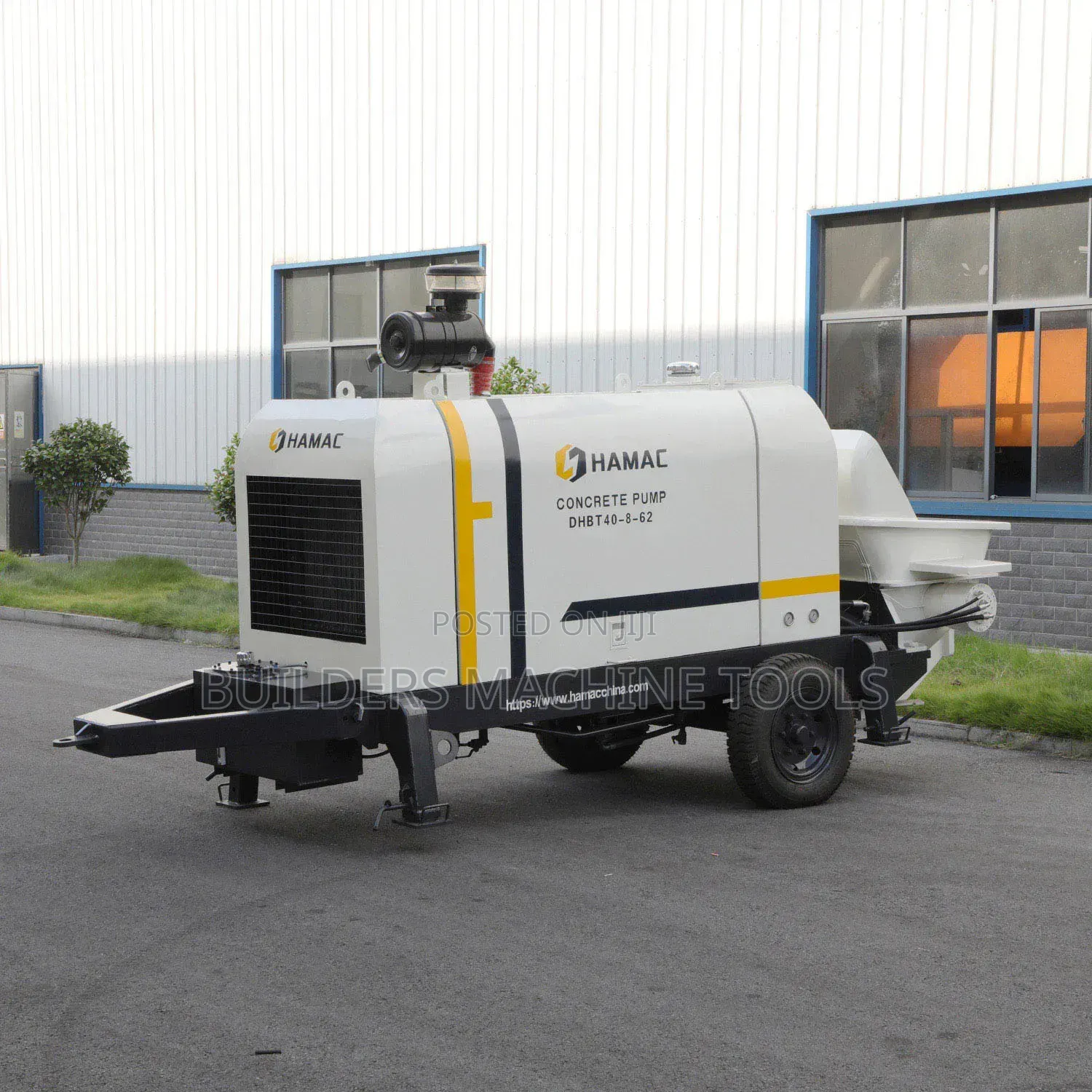 Concrete Pump 40 Cubic,100 Meters Pipe