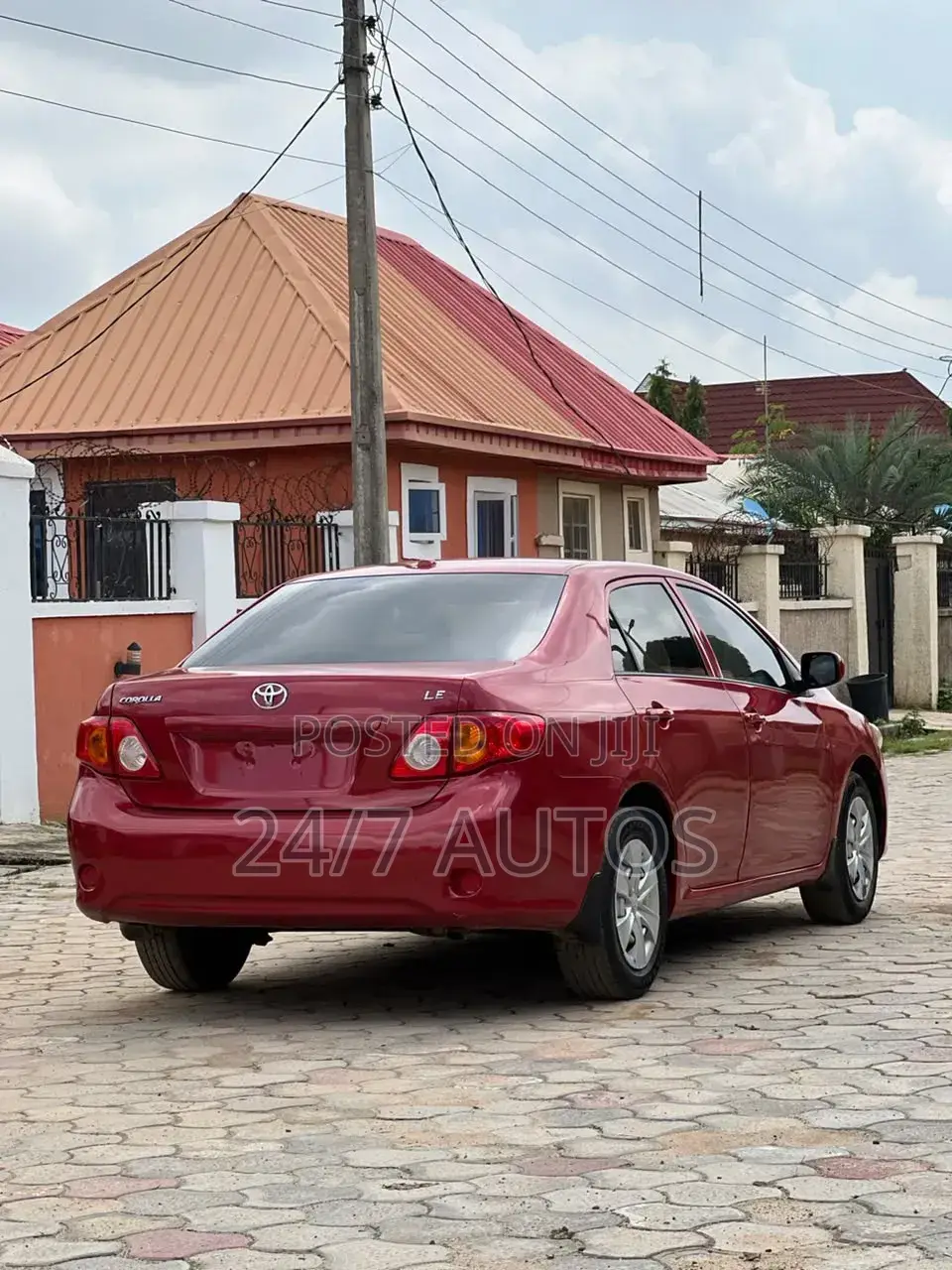 Toyota Corolla 2008 Red