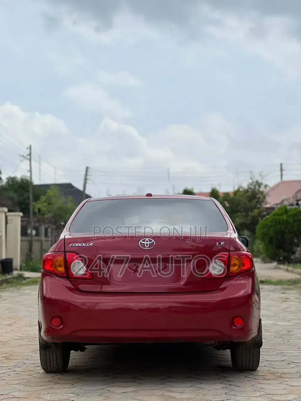 Toyota Corolla 2008 Red