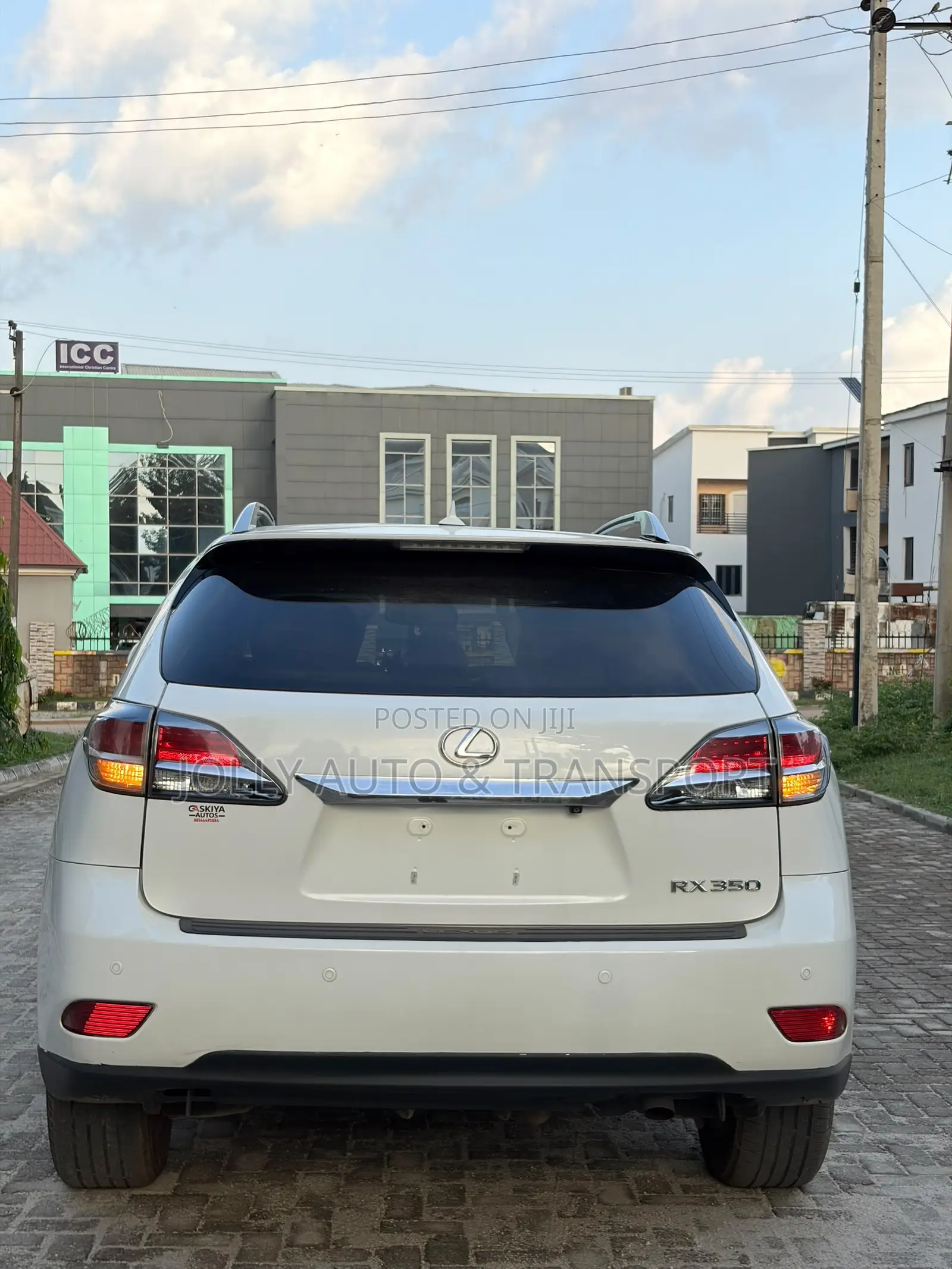 Lexus RX 350 AWD 2014 White