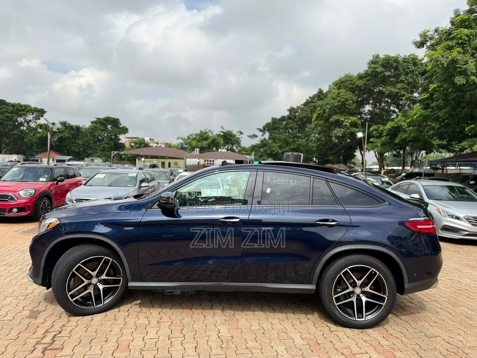 Mercedes-Benz GLE-Class 2017 Blue
