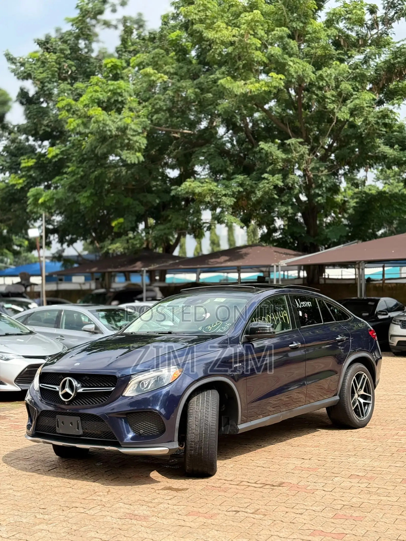 Mercedes-Benz GLE-Class 2017 Blue