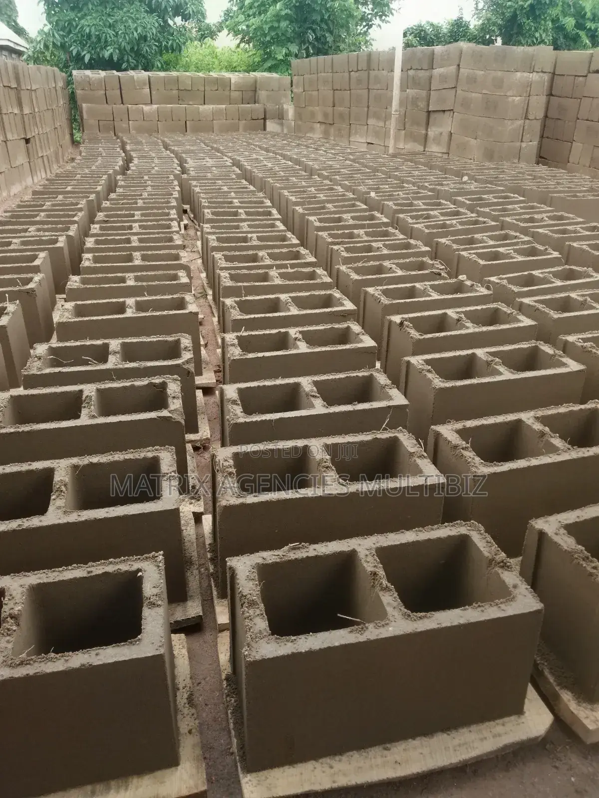 Well Mixed and Vibrated Concrete Block
