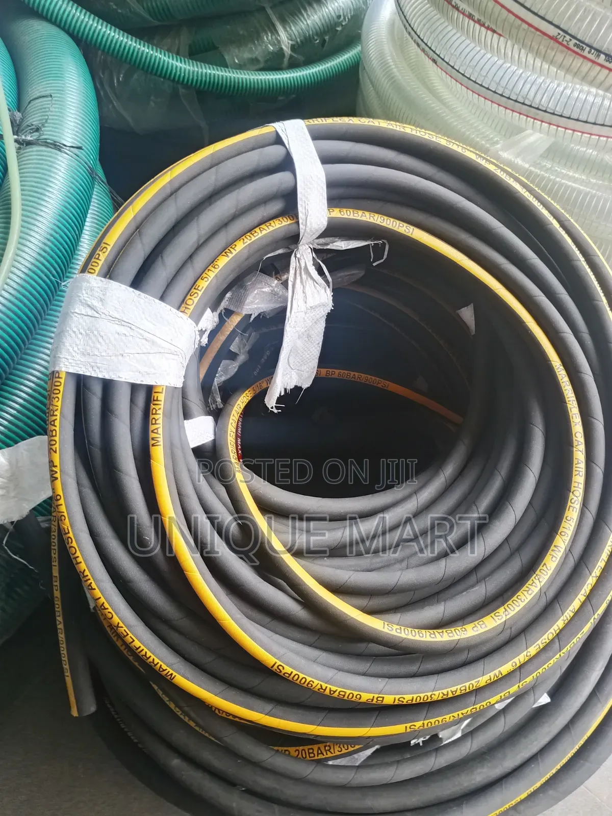 5/16" Cat Air Industrial Hose. Working Pressure:20Bar 300psi