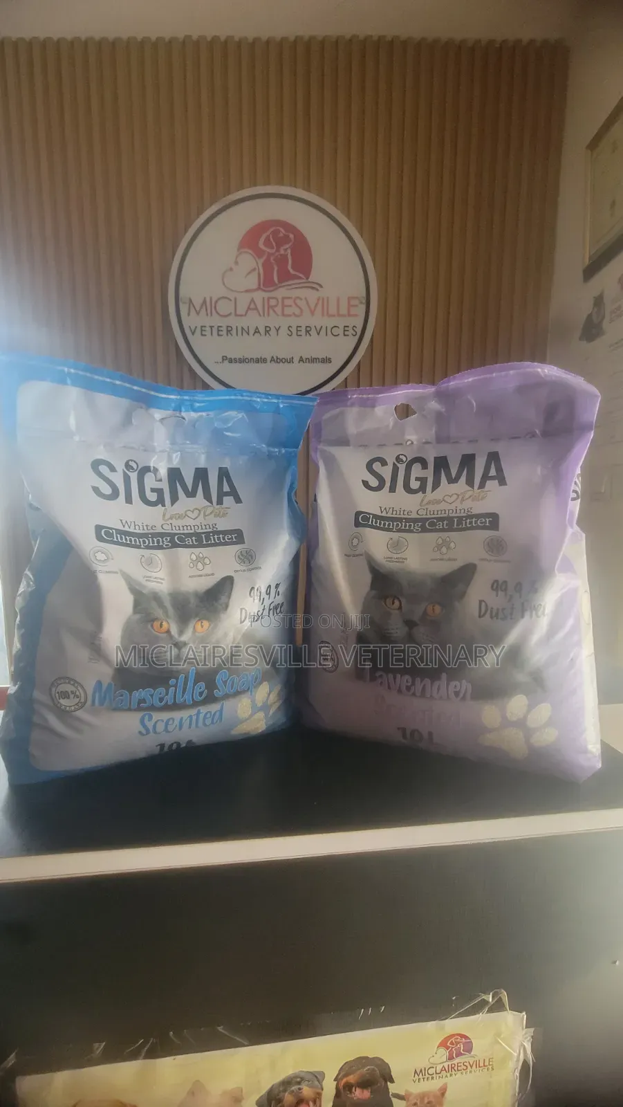 10L Sigma Cat Litre Sand-Marseille Scented and Lavender Scented