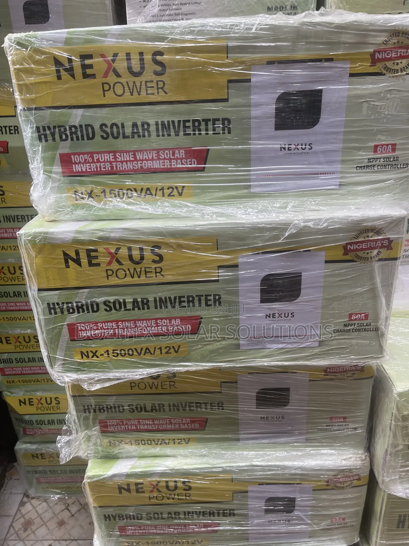 Transformer Base Nexus Solar Hybrid Inverter 1.5kva/12v System