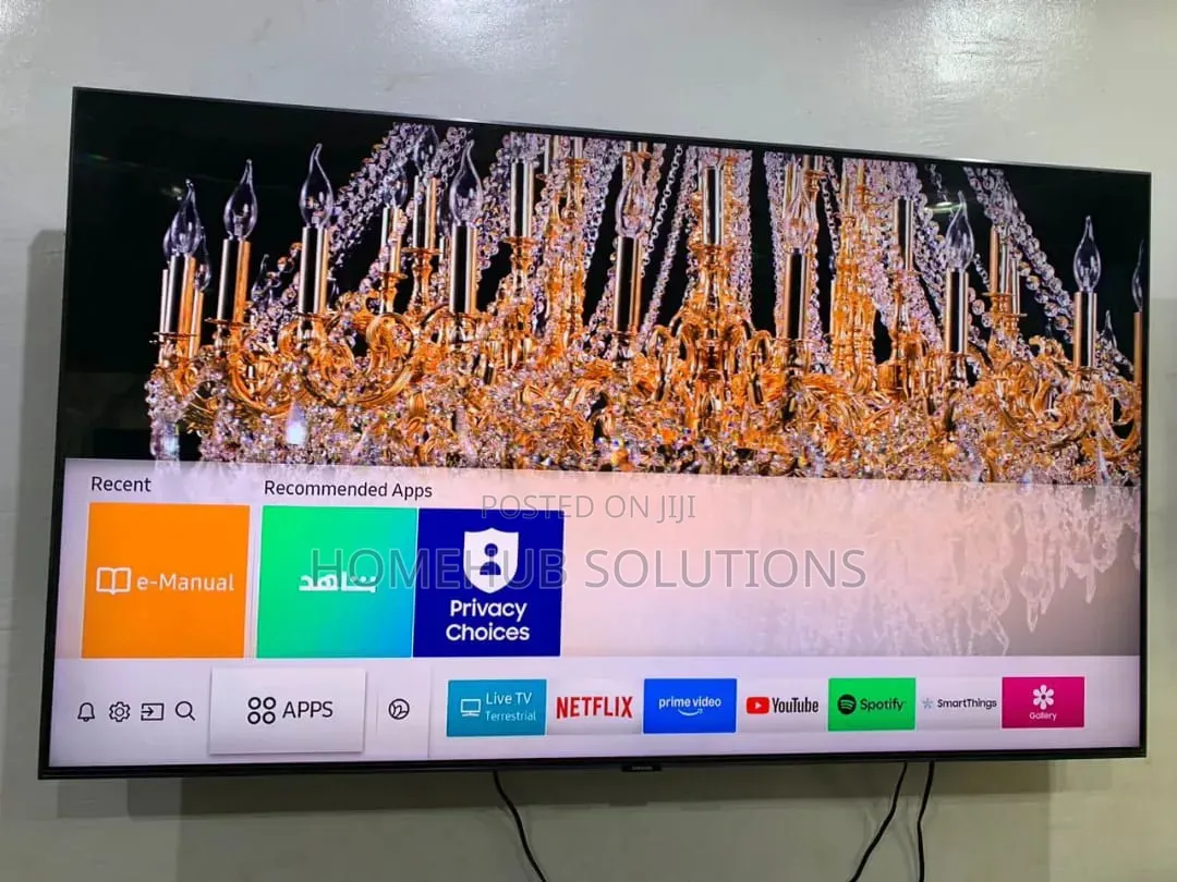 55 Inches Samsung Qled Smart TV With Remote