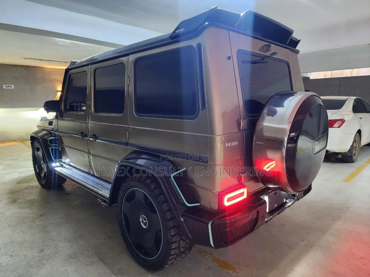 Mercedes-Benz Brabus G 800 2012 Gold