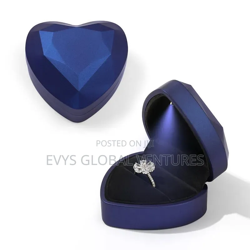 Ring Box With Bright Light