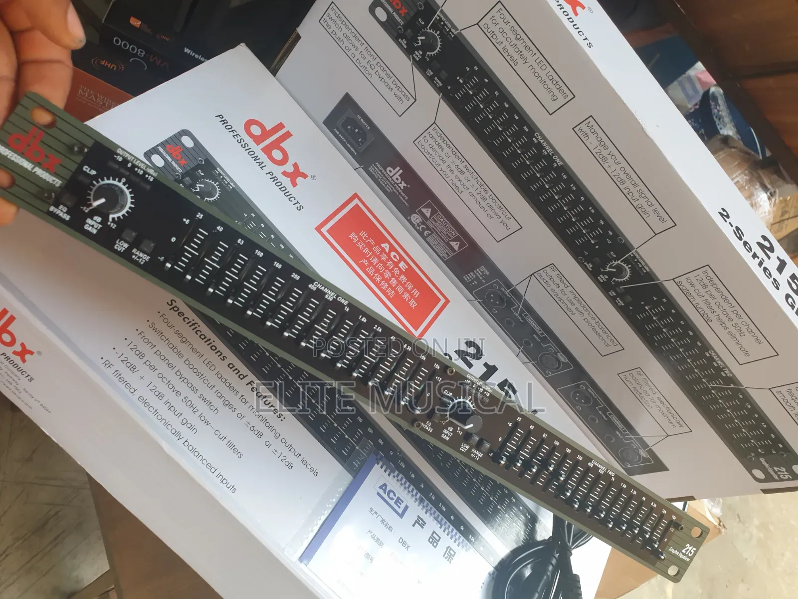 High Quality DBX 215 / 131 2-Series EQ