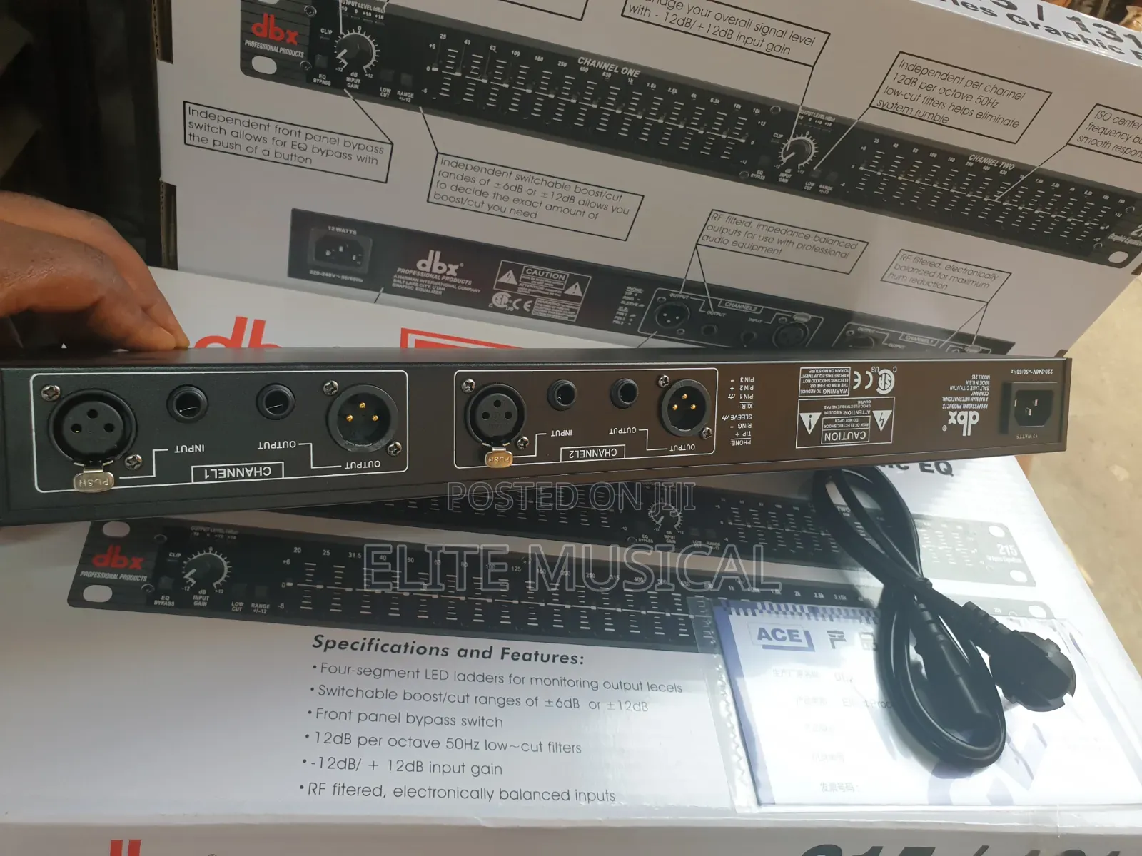 High Quality DBX 215 / 131 2-Series EQ