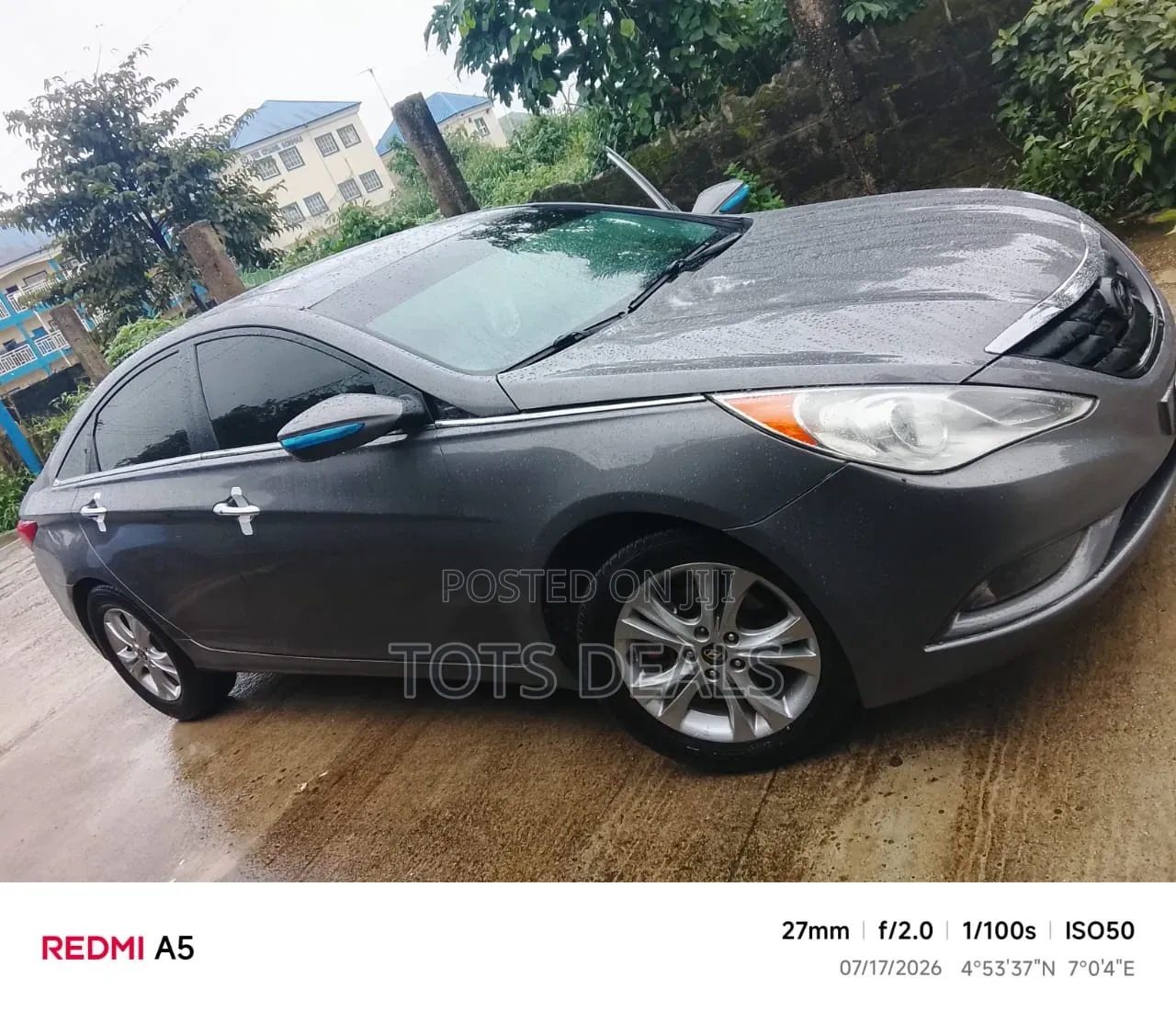 Hyundai Sonata Limited Sedan FWD (2.4L 4cyl 6A) 2013 Gray