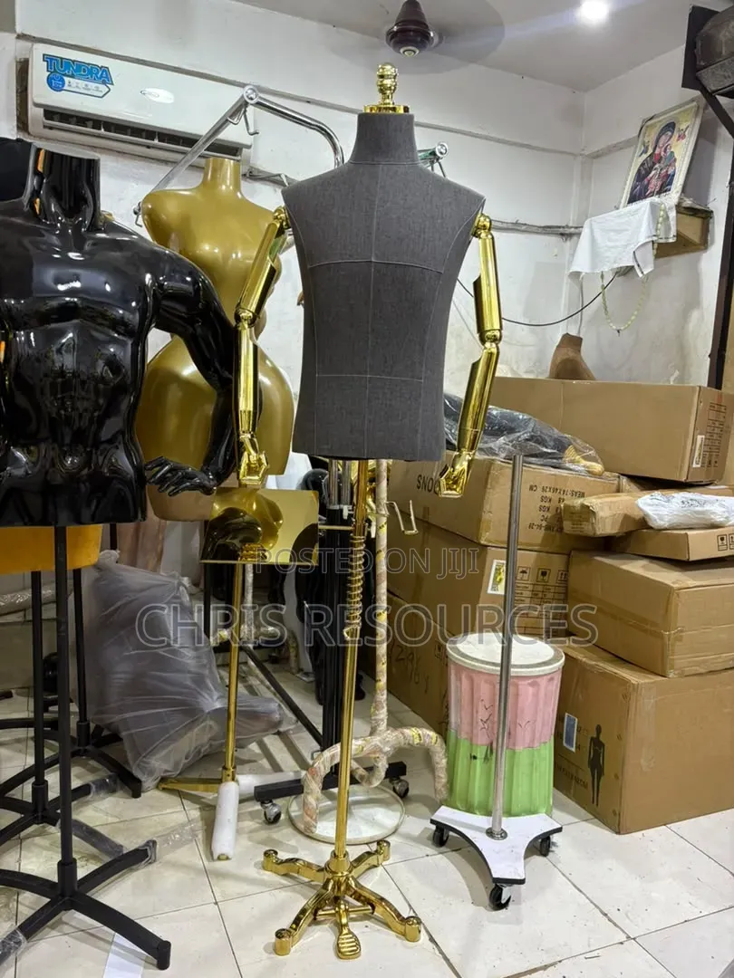 Male Dress Form Half Body Mannequin