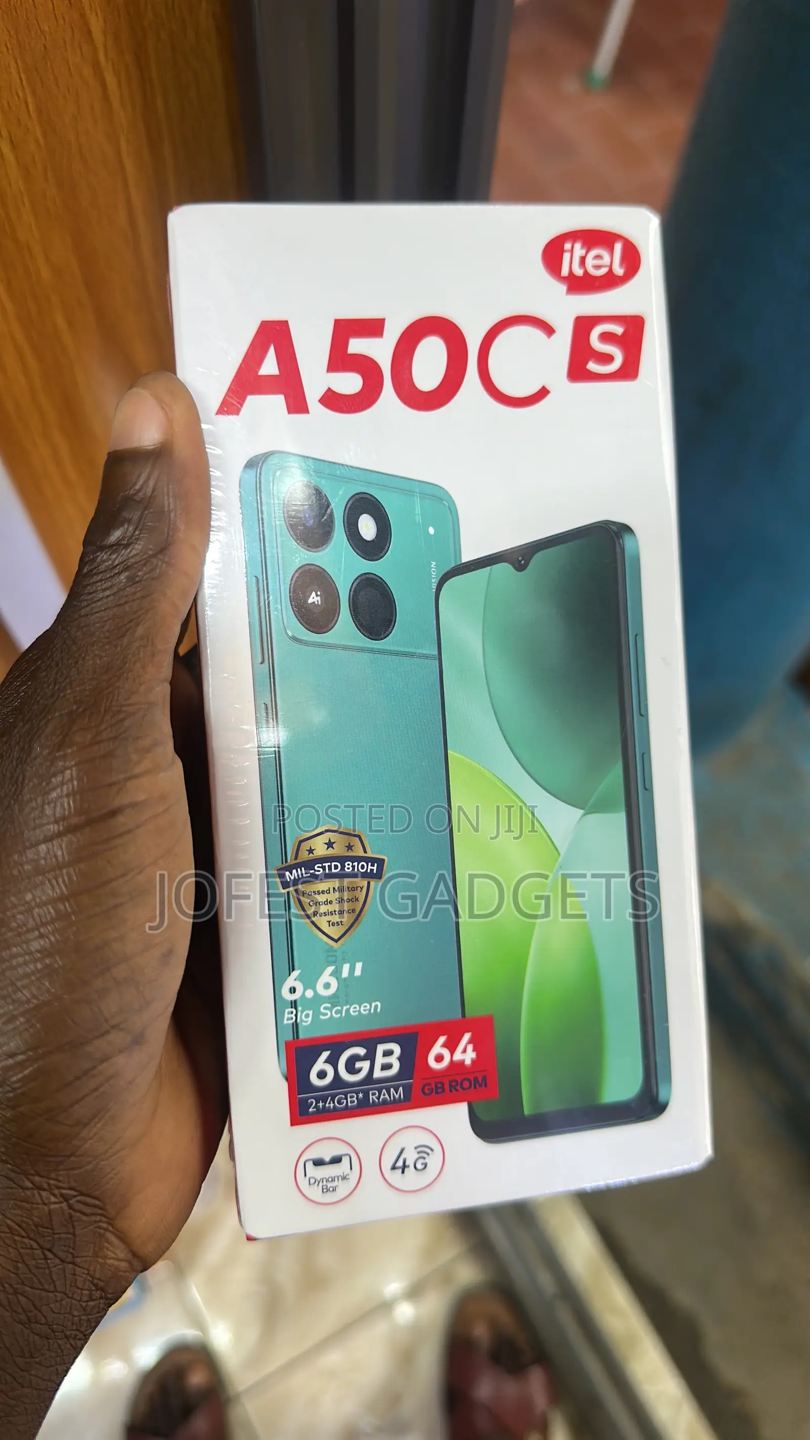 New Itel A50C 32 GB Black
