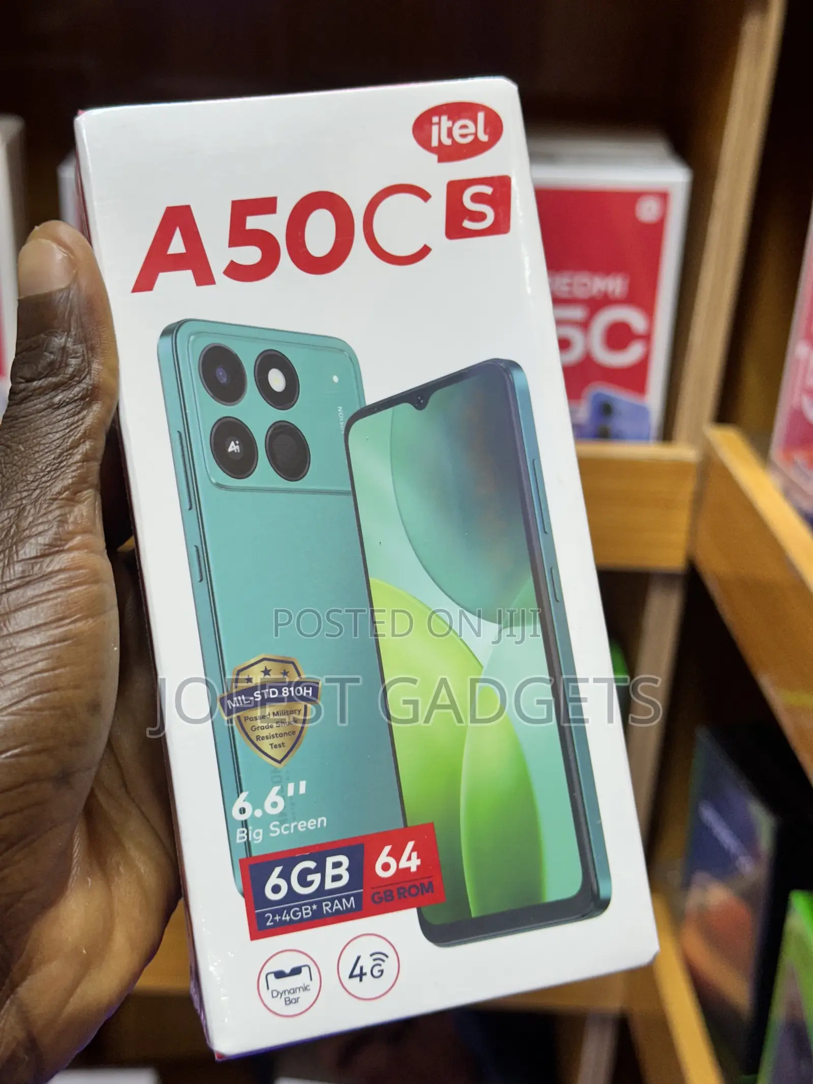 New Itel A50C 32 GB Black