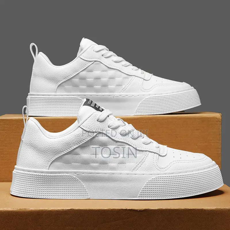 White Unisex Sneakers