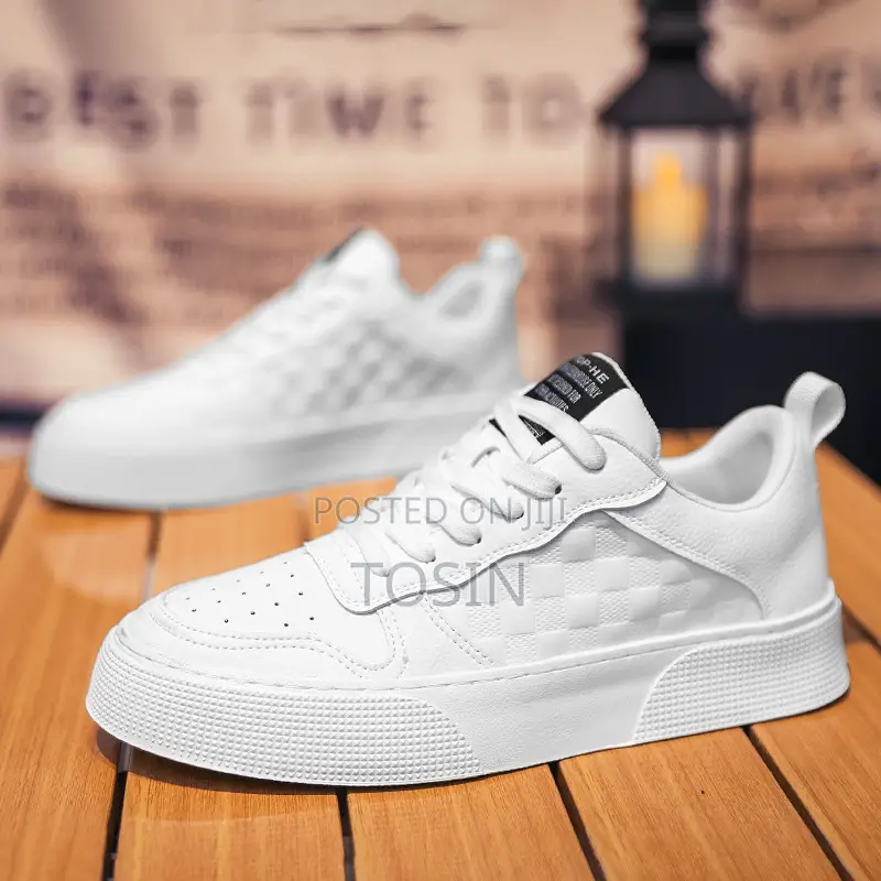 White Unisex Sneakers