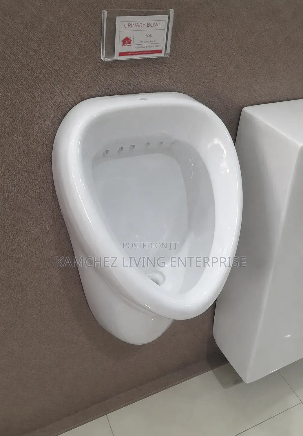 Sweet Home Wall-Mounted Ceramic Urinal Bowl