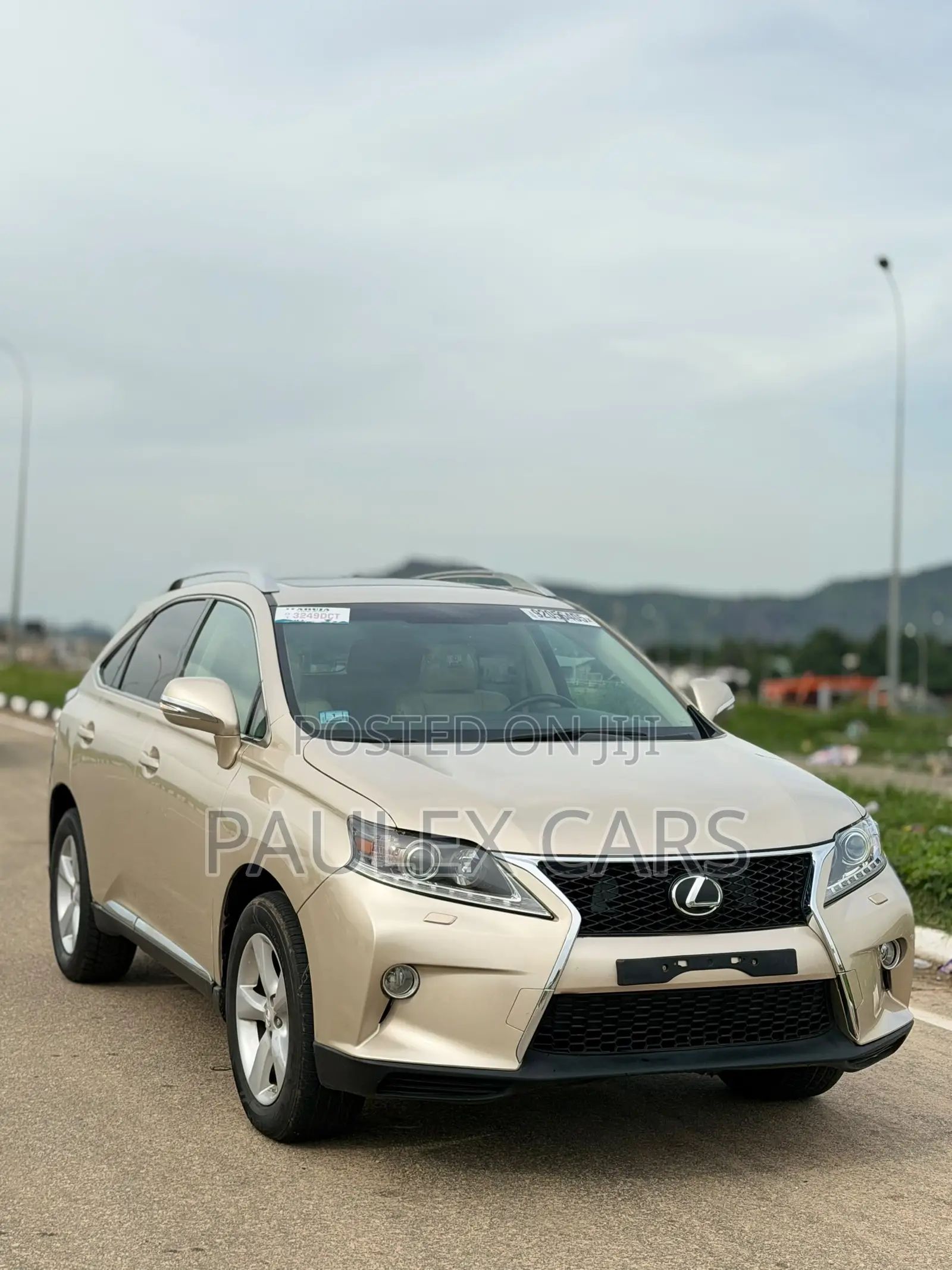Lexus RX 350 2011 Gold