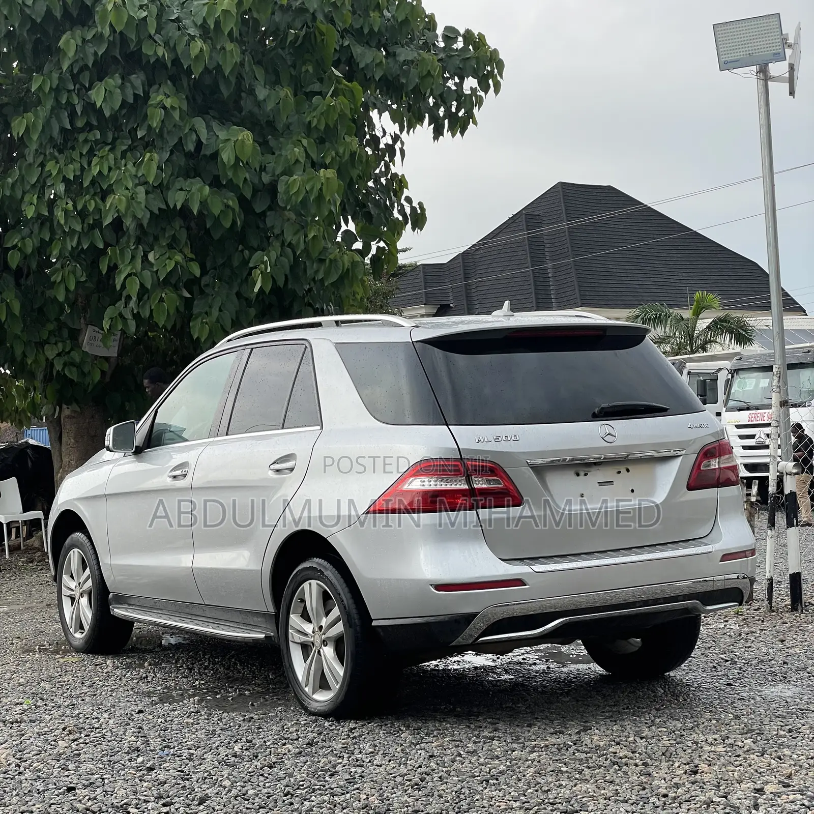 Mercedes-Benz M Class 2014 Silver