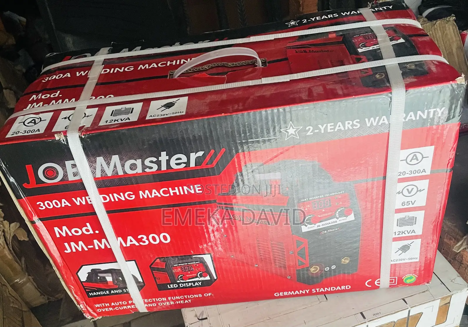 Job Master 300A Inverter Welding Machine.