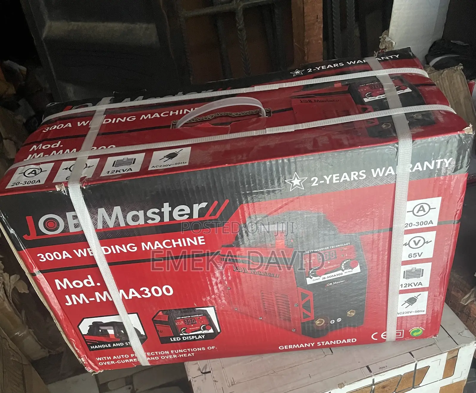 Job Master 300A Inverter Welding Machine.