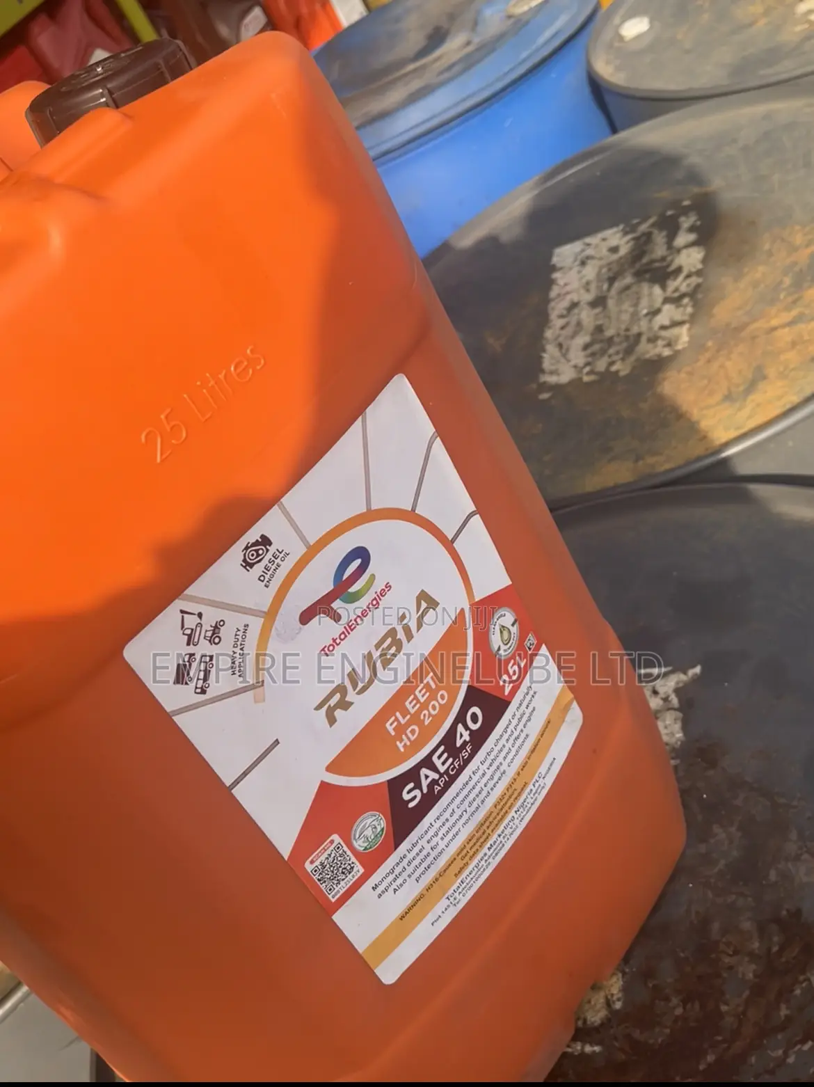 TotalEnergies Sae40 25litres (Rubia)
