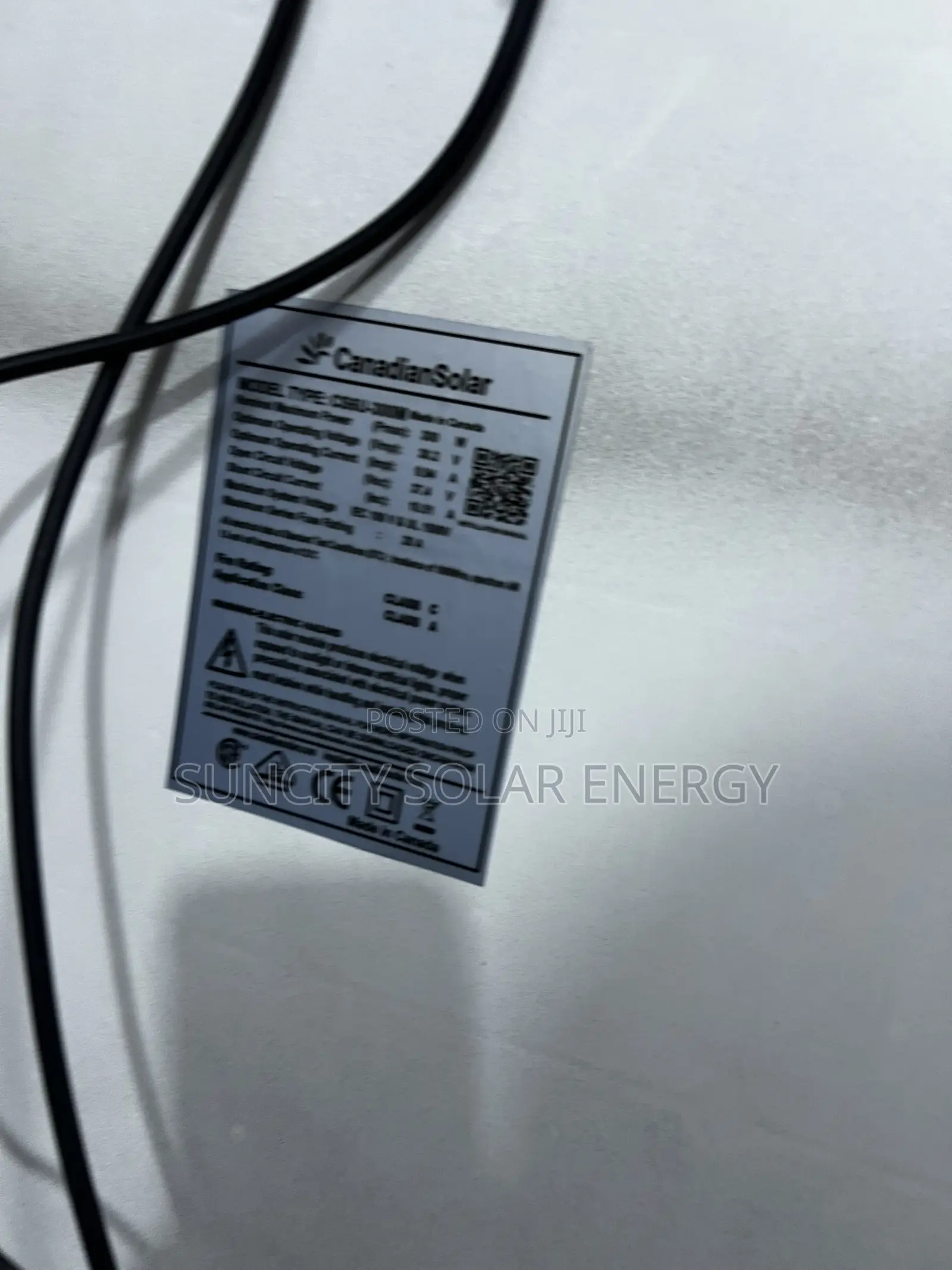 300w/72cells/49-36v High Voltage Canadian Solar Panels