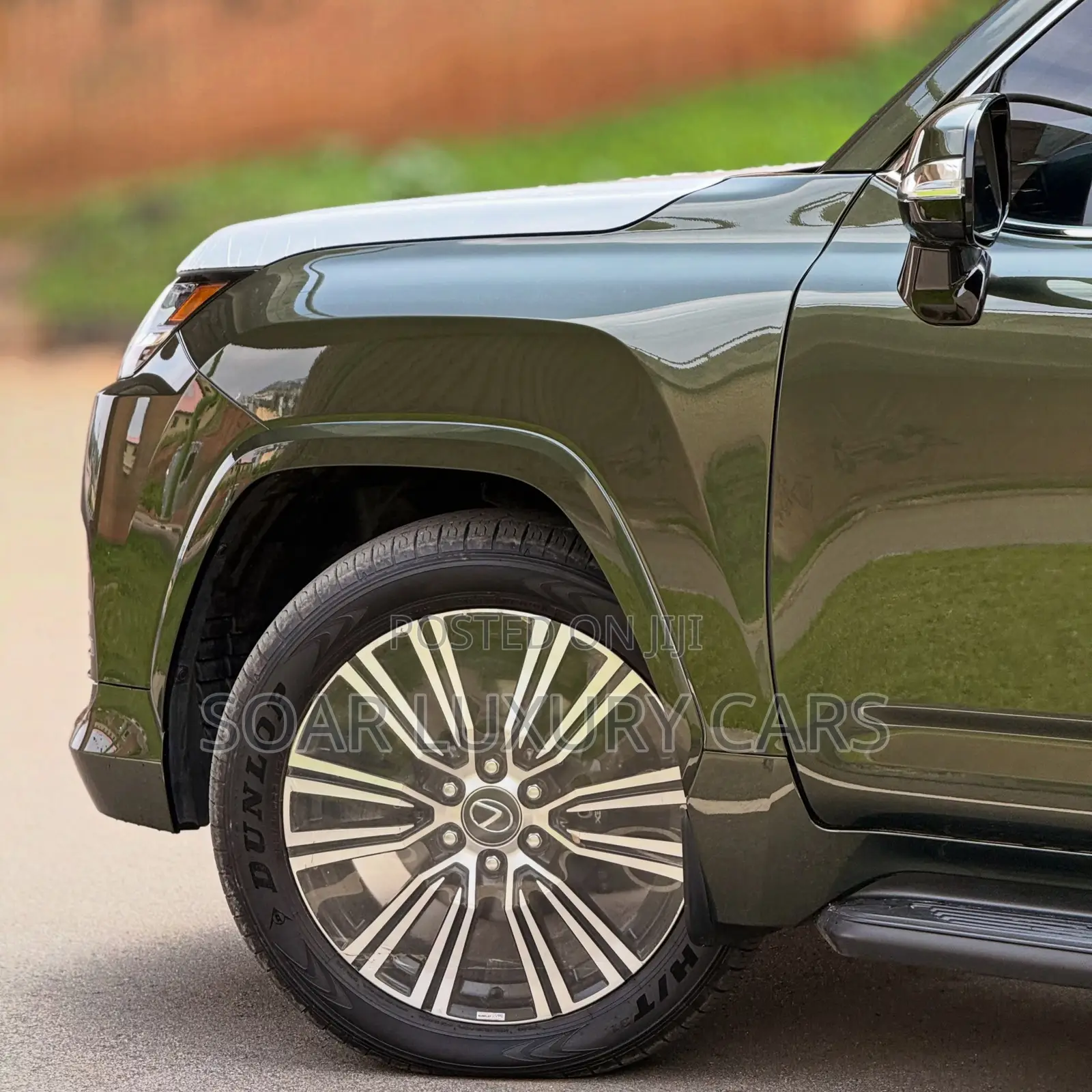 New Lexus LX 600 2025 Green
