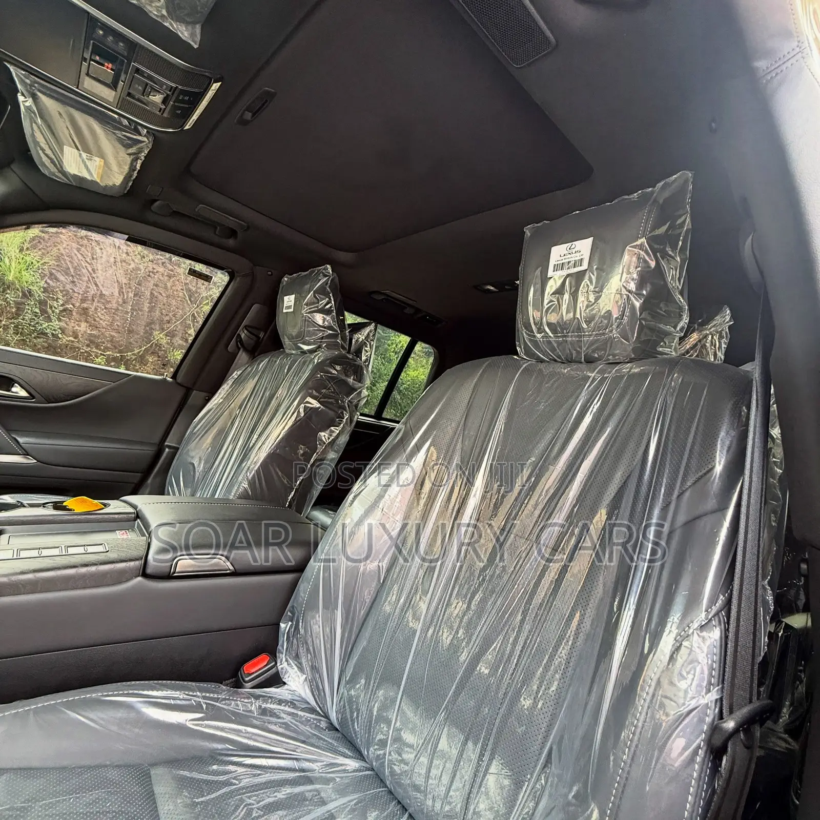 New Lexus LX 600 2025 Green
