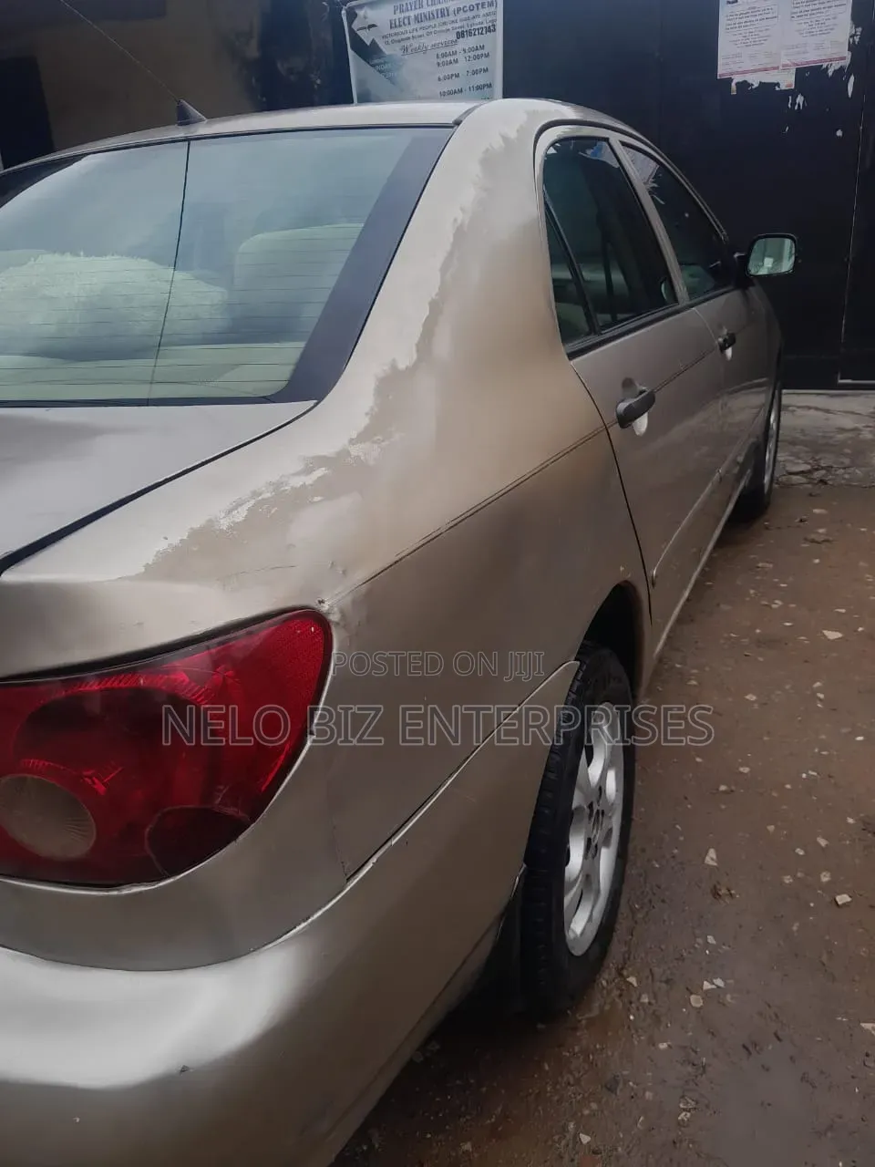 Toyota Corolla 2006 Gold