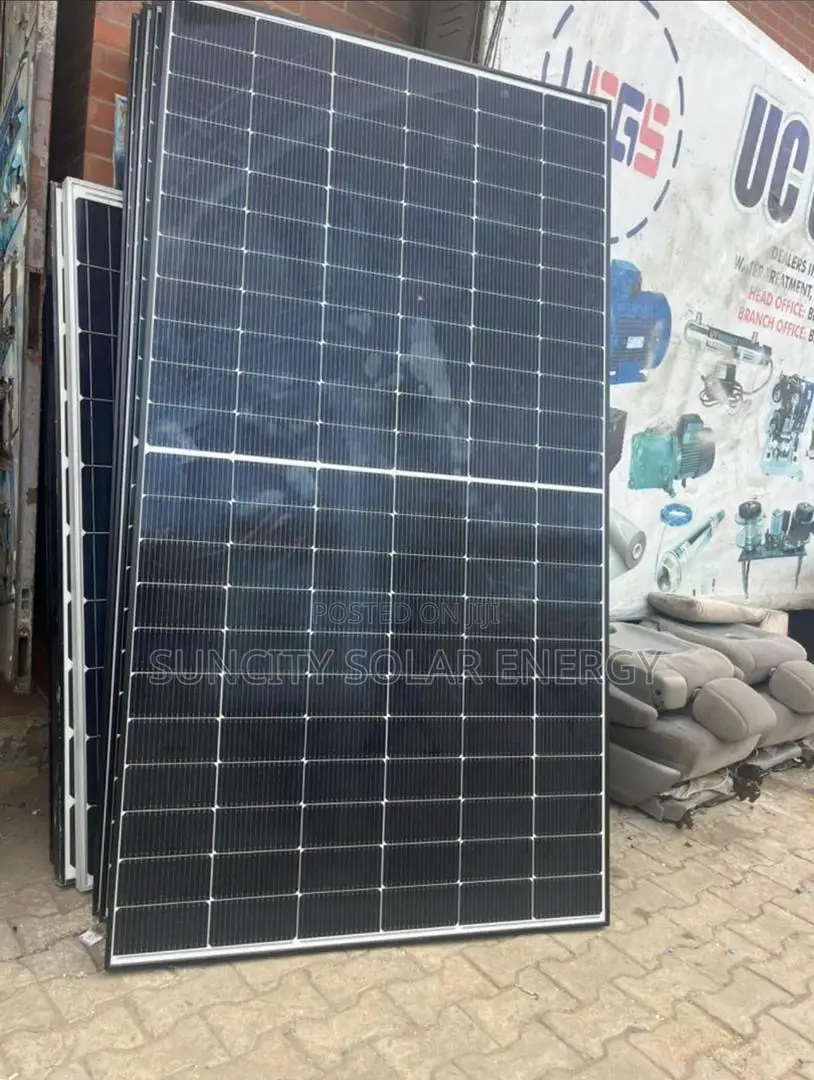 AJ Solar Panels 500w/120cells/ All Black
