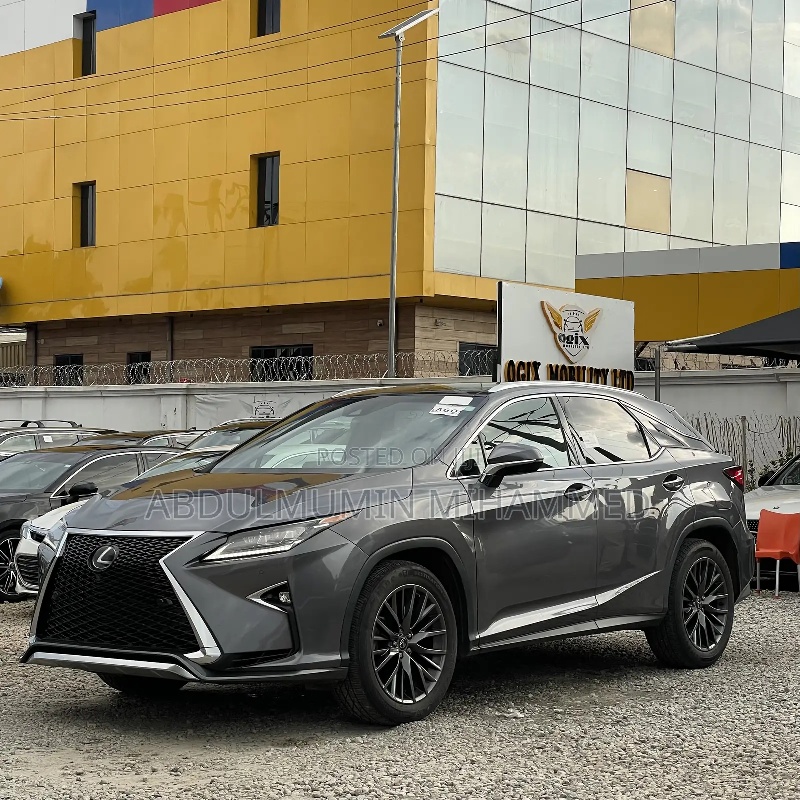 Lexus RX 350 F Sport AWD 2017 Silver