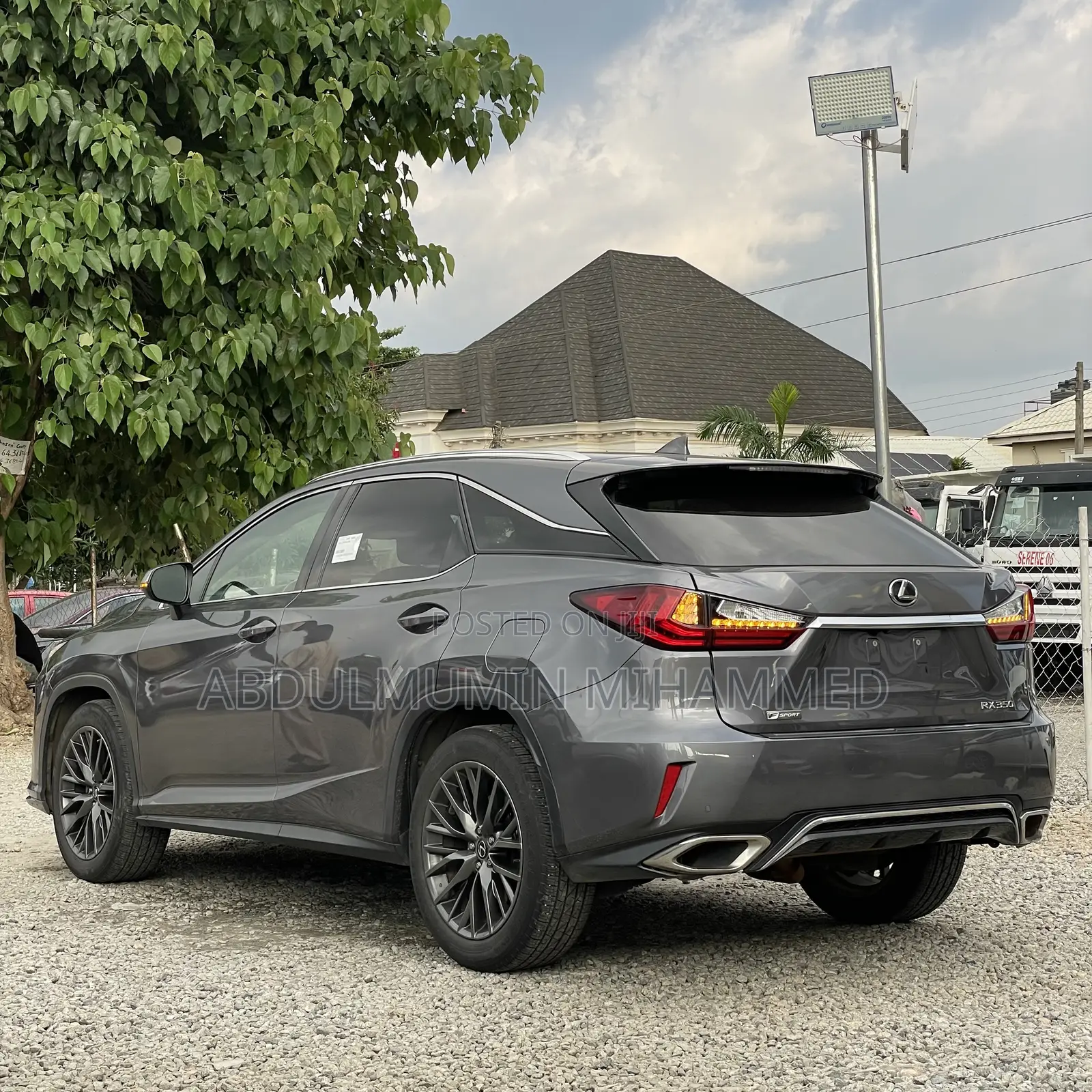 Lexus RX 350 F Sport AWD 2017 Silver