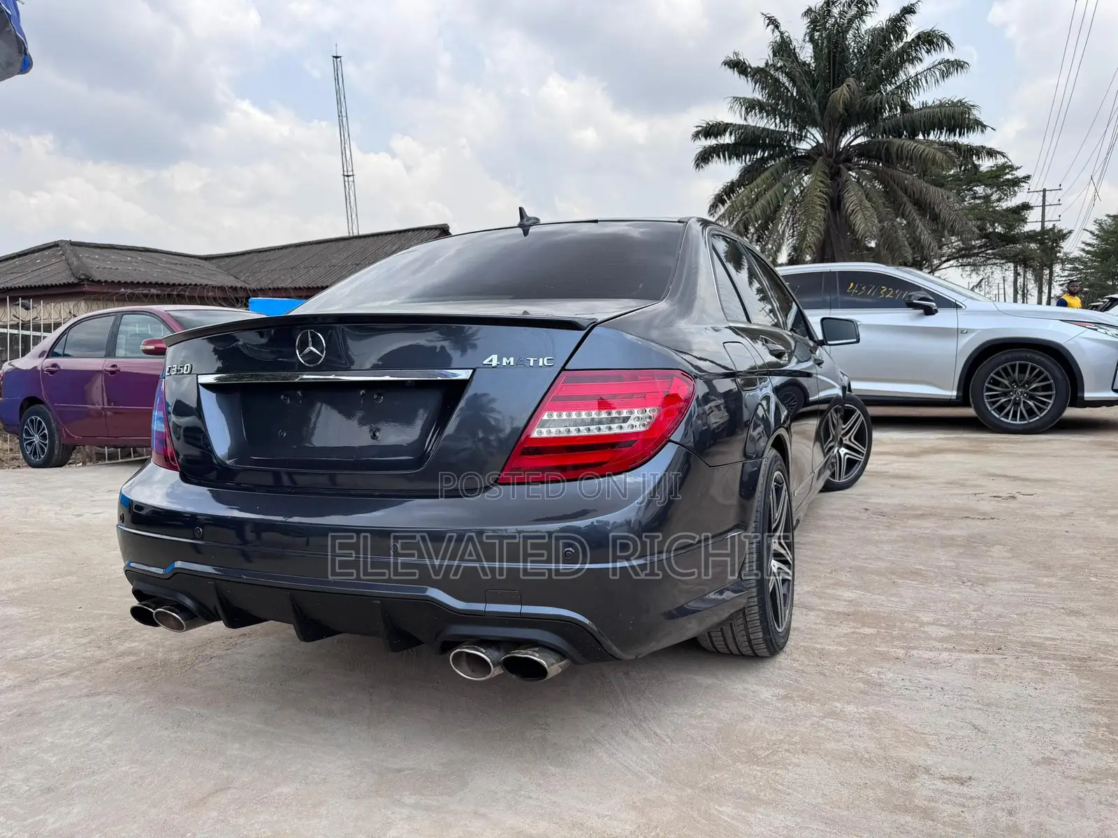 Mercedes-Benz C300 Luxury 4Matic Sedan AWD (3.5L 6cyl 7A) 2013 Blue