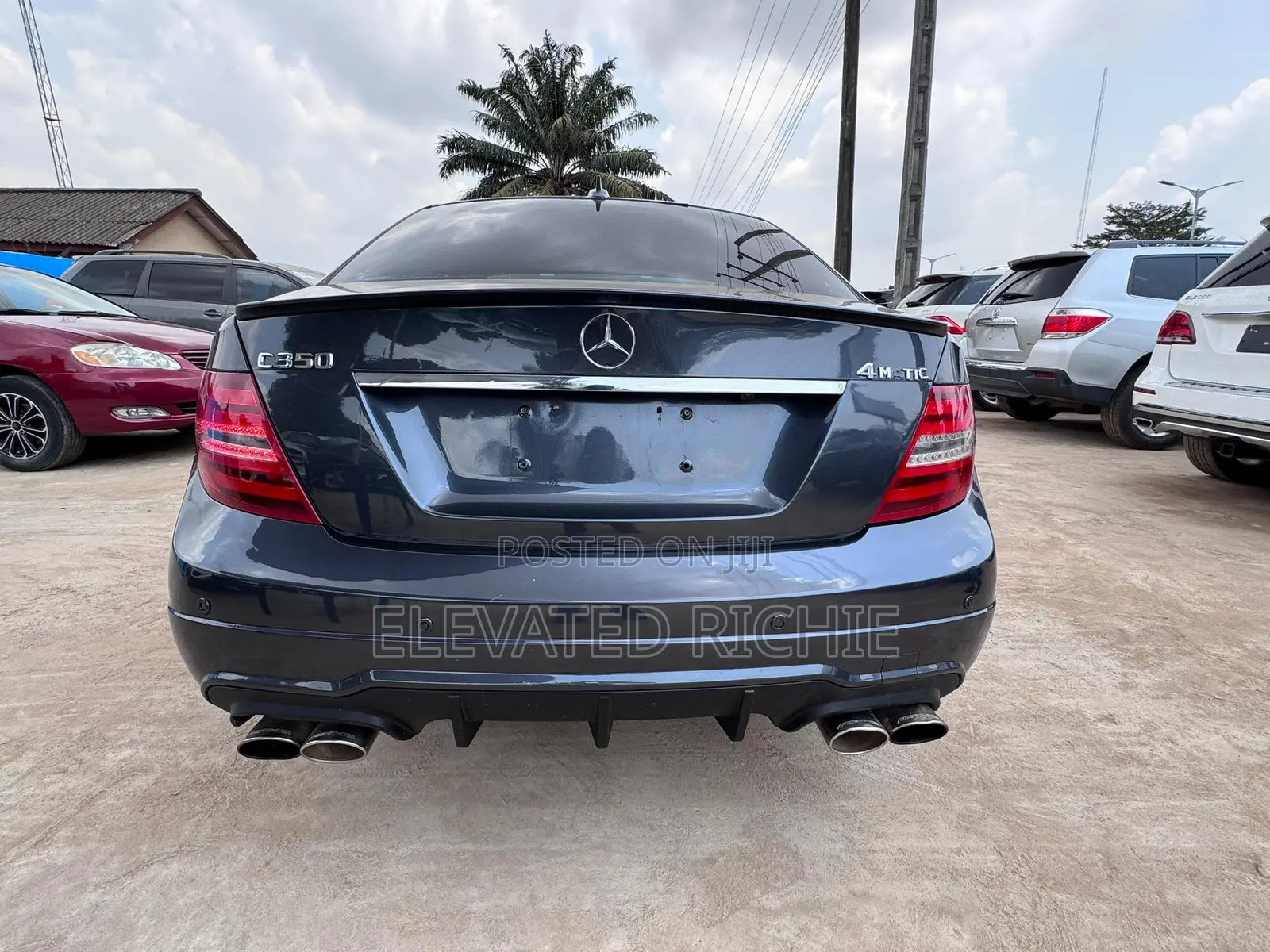 Mercedes-Benz C300 Luxury 4Matic Sedan AWD (3.5L 6cyl 7A) 2013 Blue