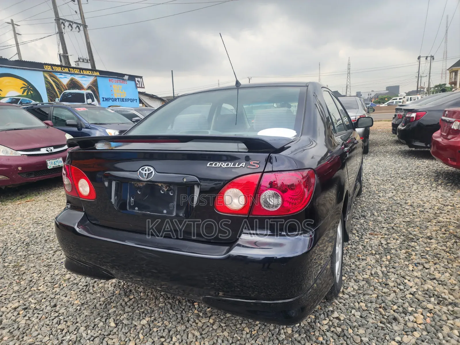 Toyota Corolla Sedan 2003 Black