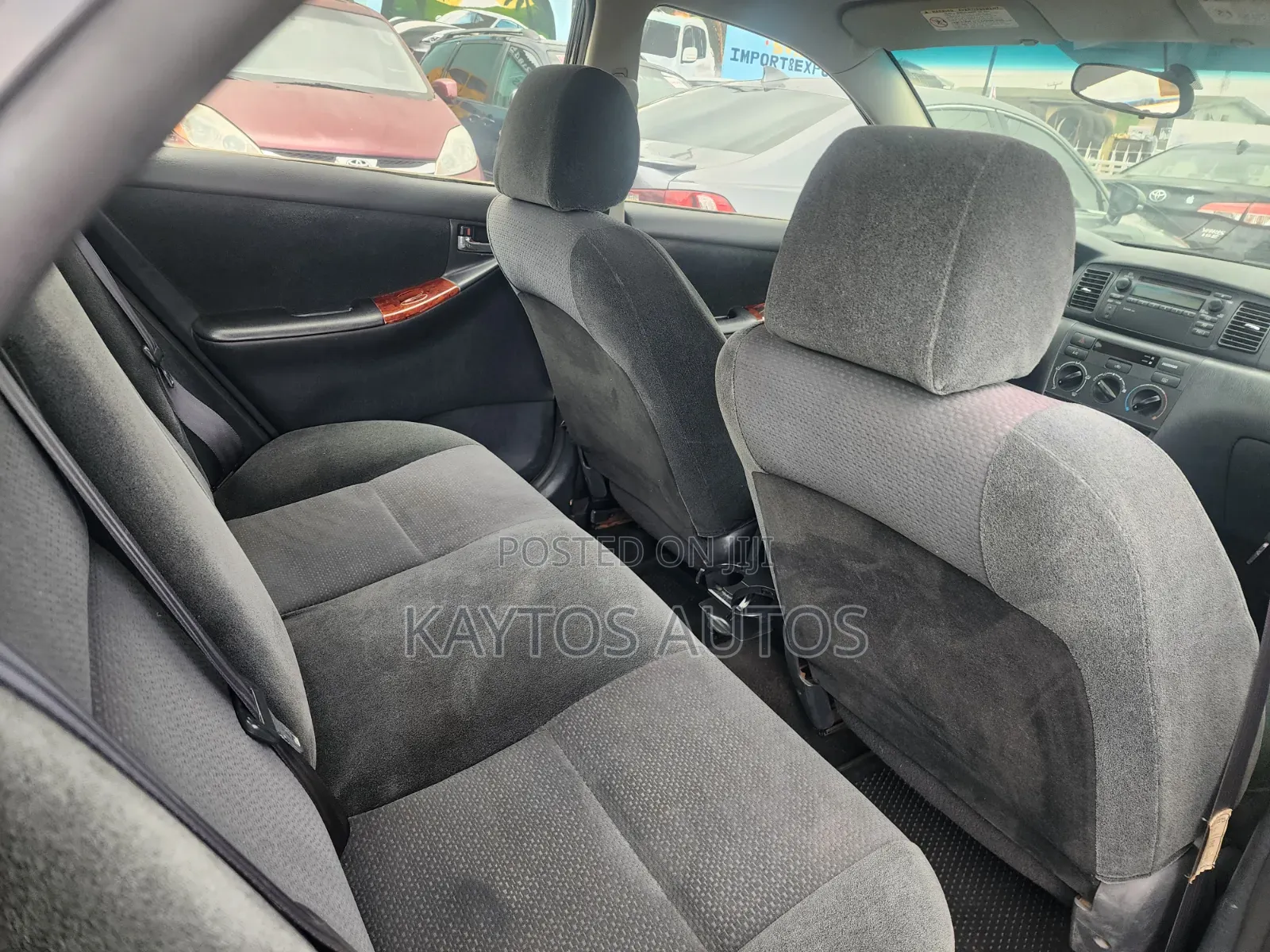Toyota Corolla Sedan 2003 Black