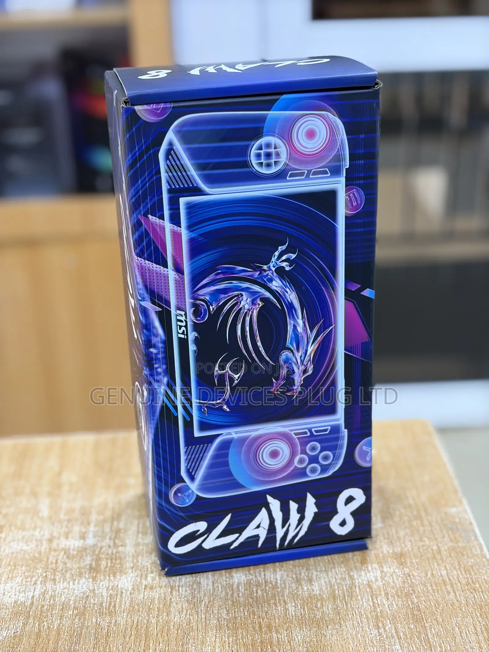 MSI Claw 8 AI+ A2VM Handheld Gaming PC With Intel Core Ultra 7