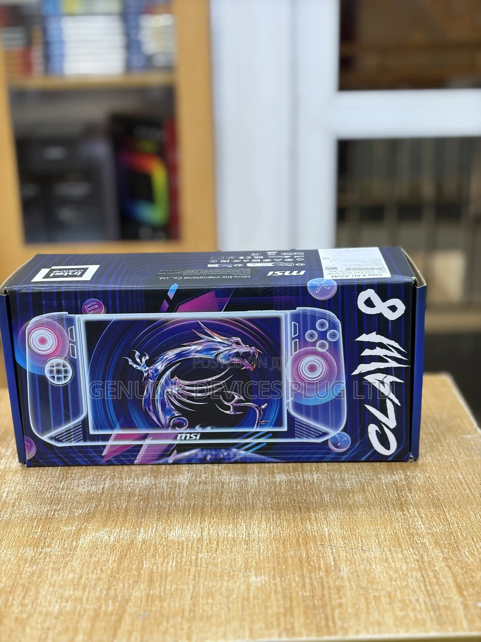 MSI Claw 8 AI+ A2VM Handheld Gaming PC With Intel Core Ultra 7