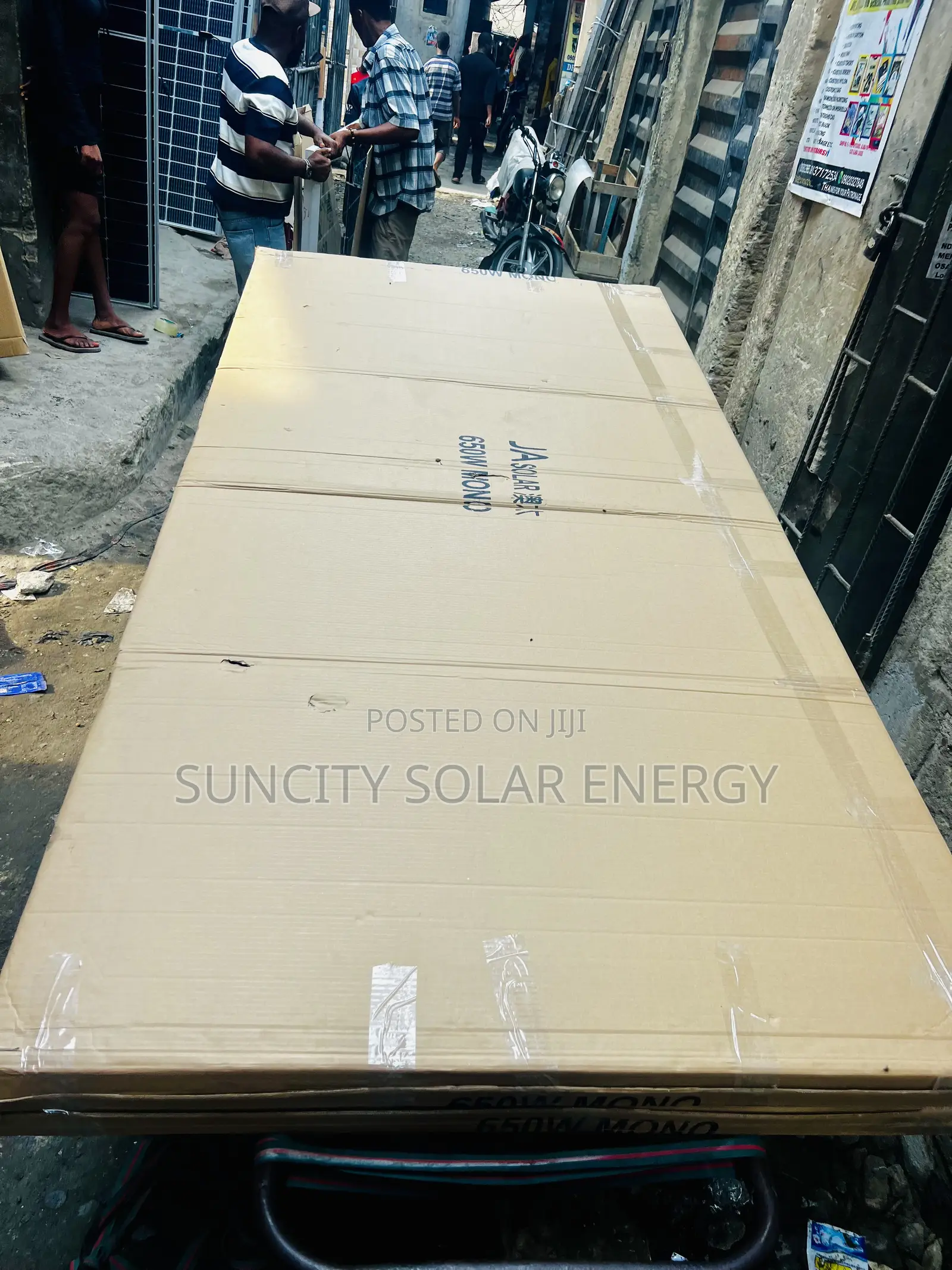 650w/144cells/ 16Bb/Bifacial AJ Solar Panels