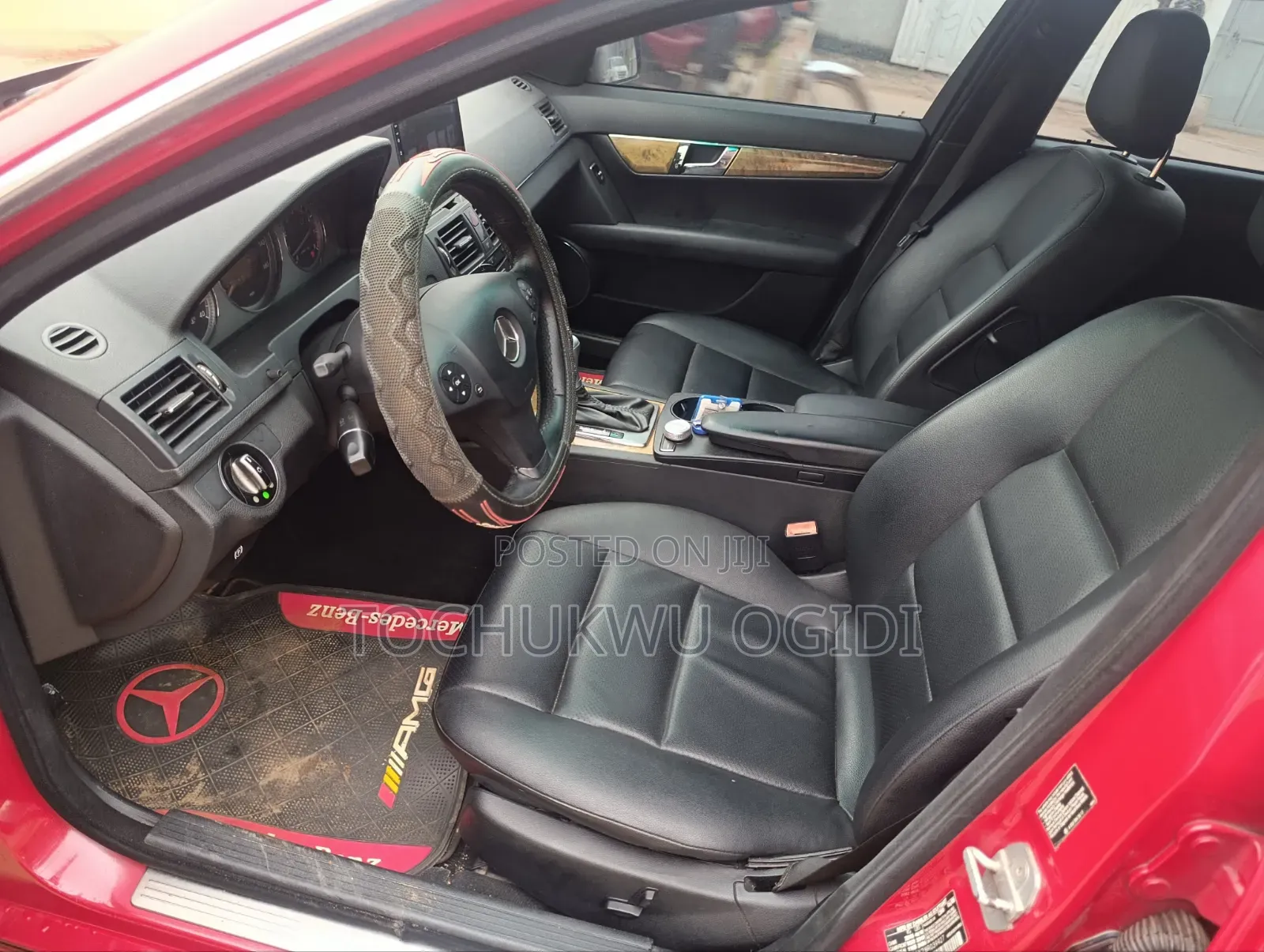 Mercedes-Benz C350 2009 Red