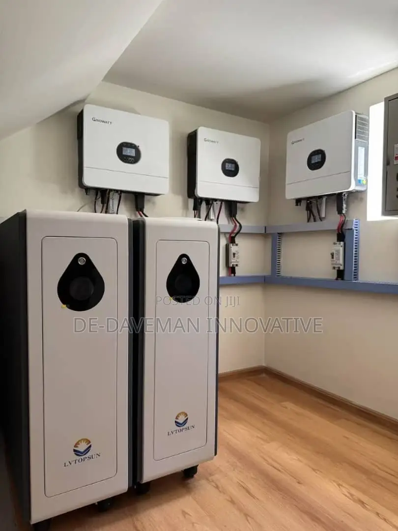 60kwh Lithium Battery With 30kva Inverter