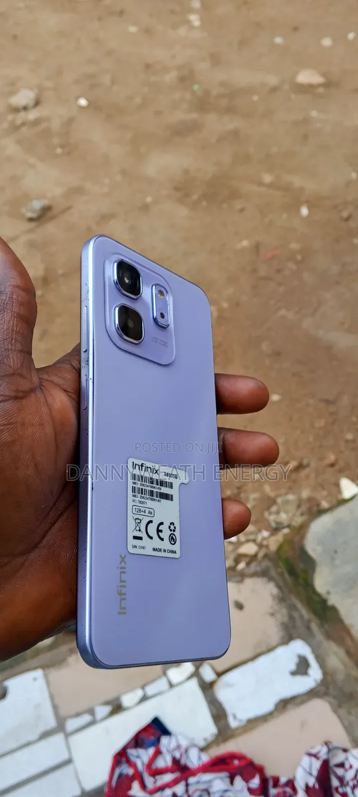 Infinix Hot 50i 128 GB Purple