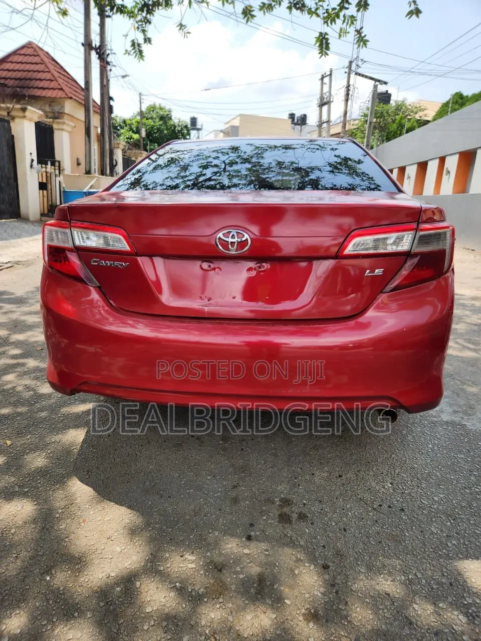 Toyota Camry 2012 Red