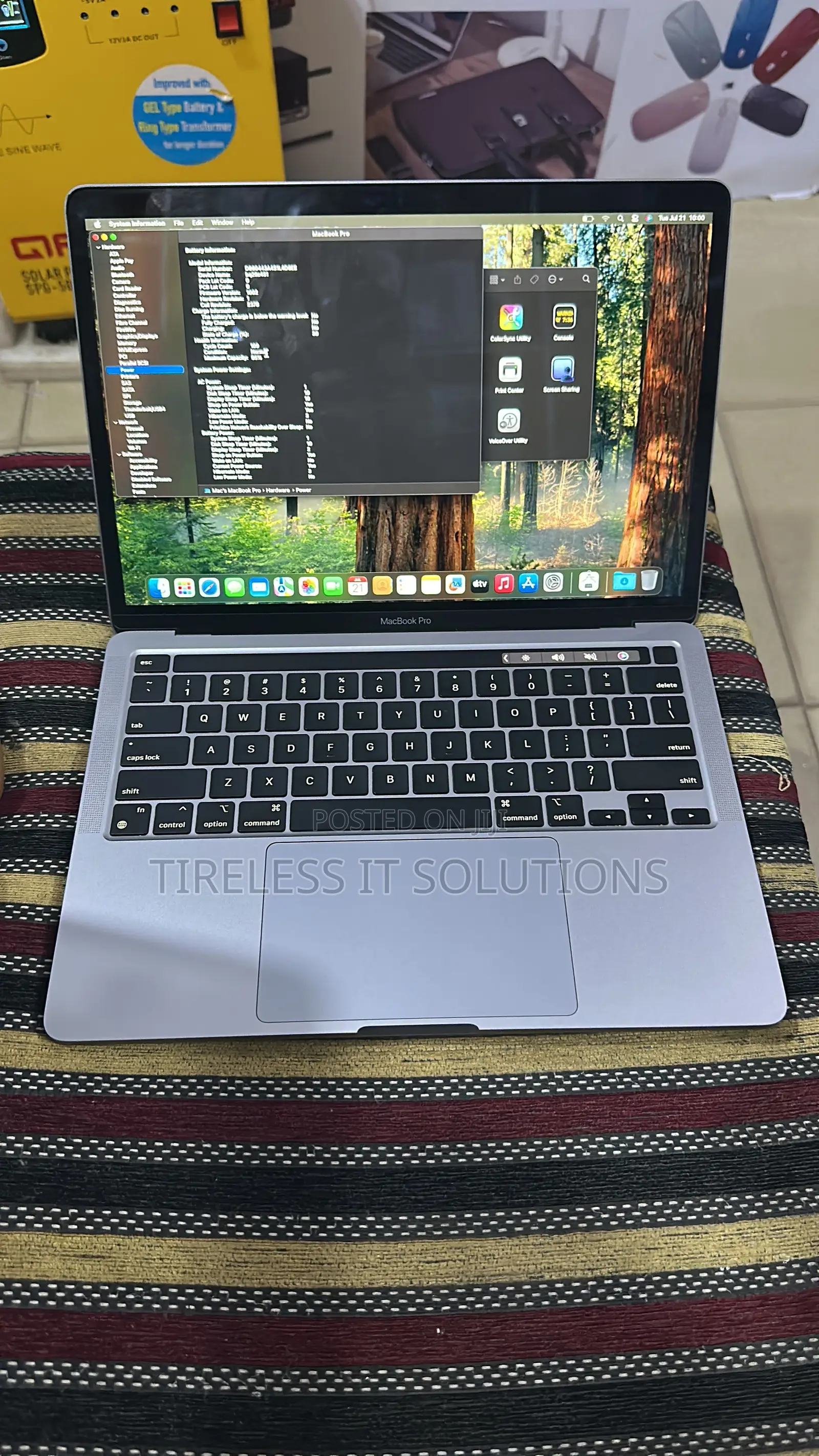 Laptop Apple MacBook Pro 2020 M1 8GB Apple M1 SSD 256GB