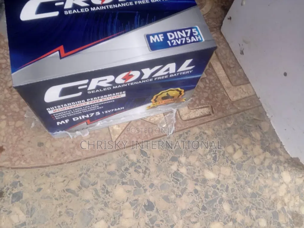 75ash Original Car Battery